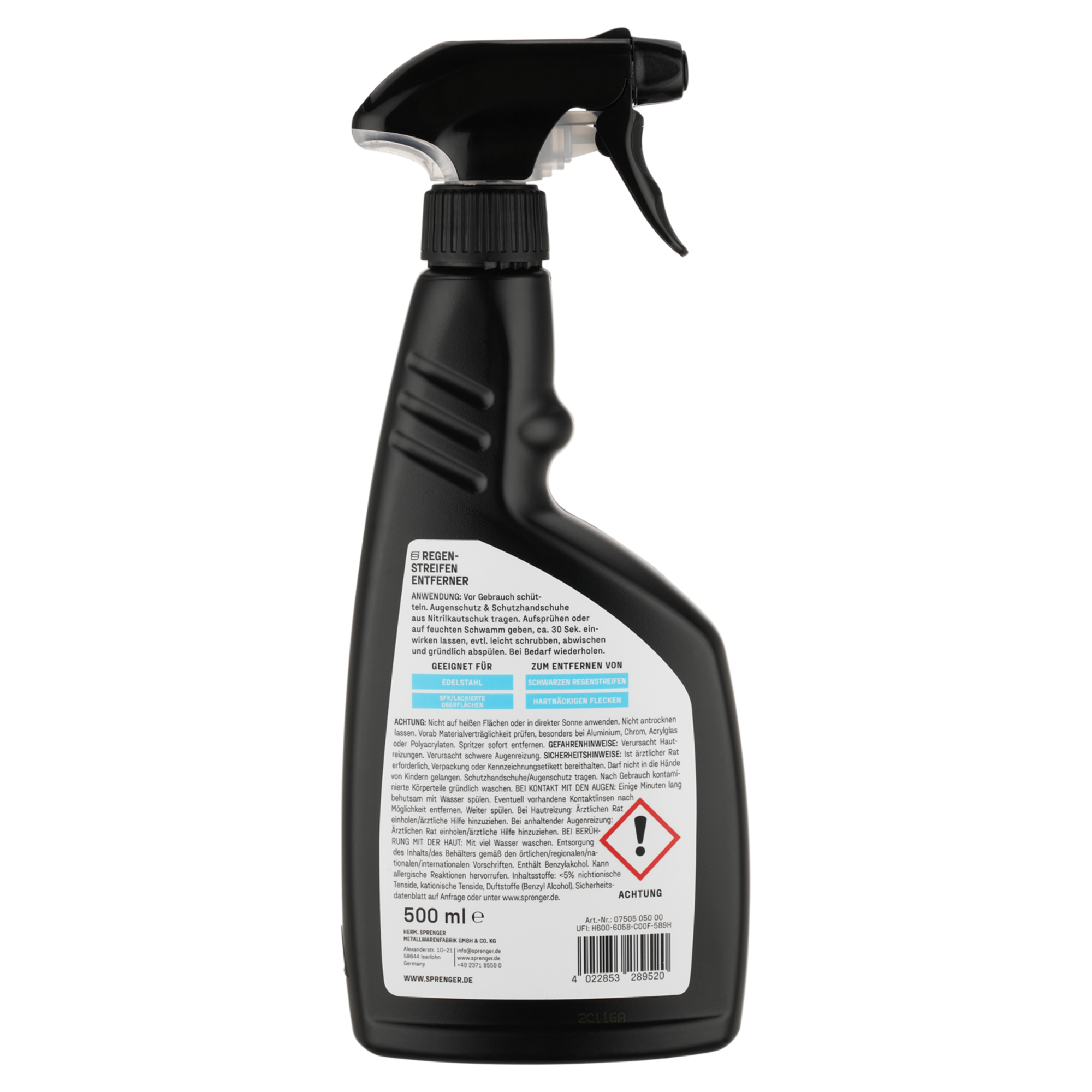 Sprenger Regenstreifenentferner, 500ml