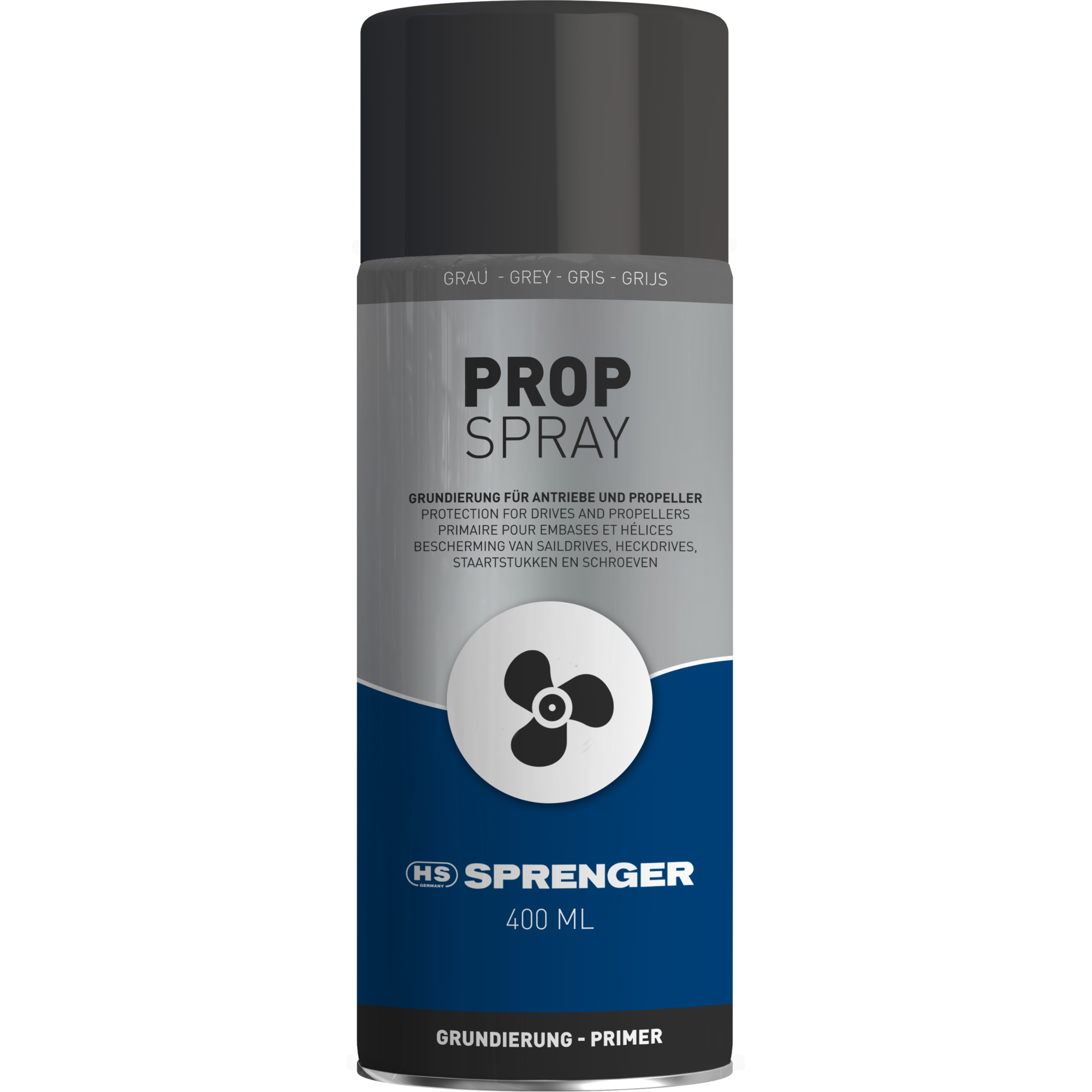 SPRENGER Prop Spray - Grundierung - grau, 400 ml