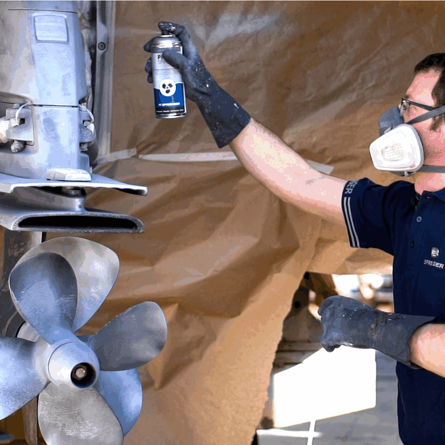 SPRENGER Prop Spray - Grundierung - grau, 400 ml