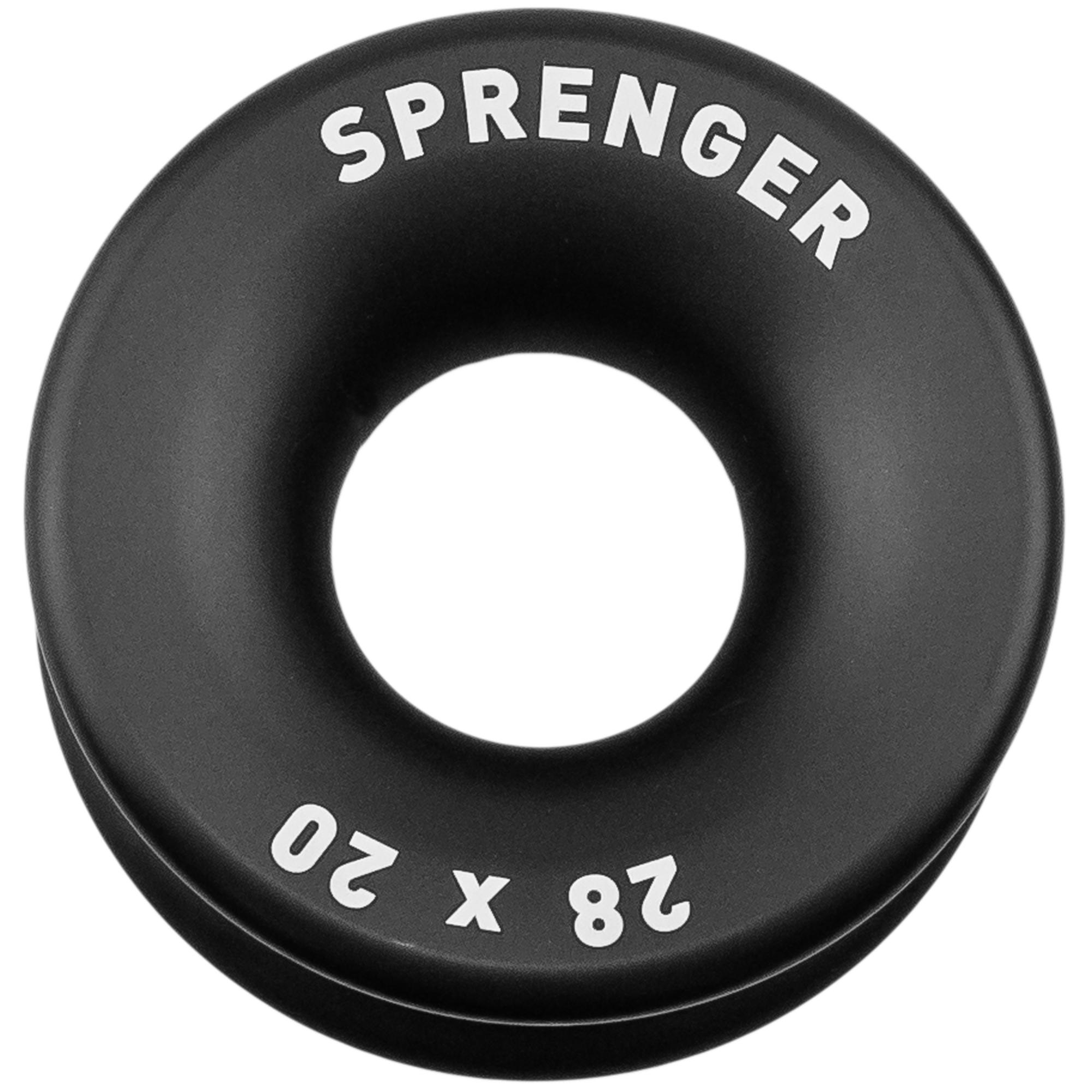 Rundkauschen - Aluminium hartcoatiert