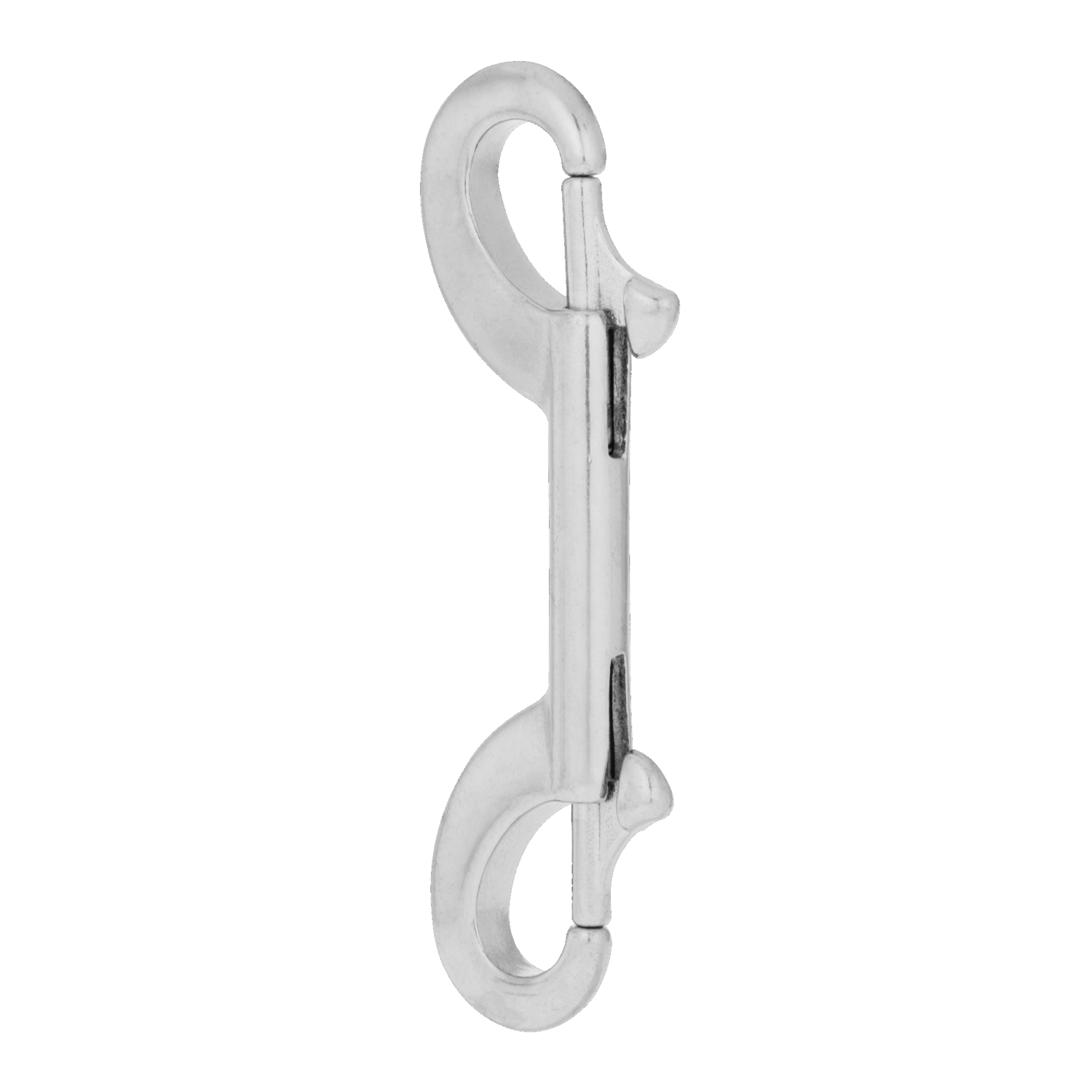 Doppel-Karabinerhaken - Edelstahl rostfrei, 105 mm