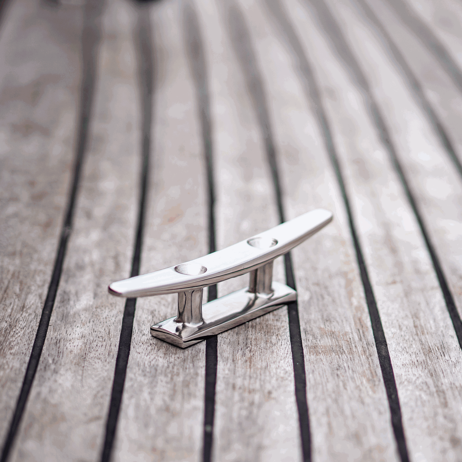 Belegklampen 2-Loch - Edelstahl Rostfrei