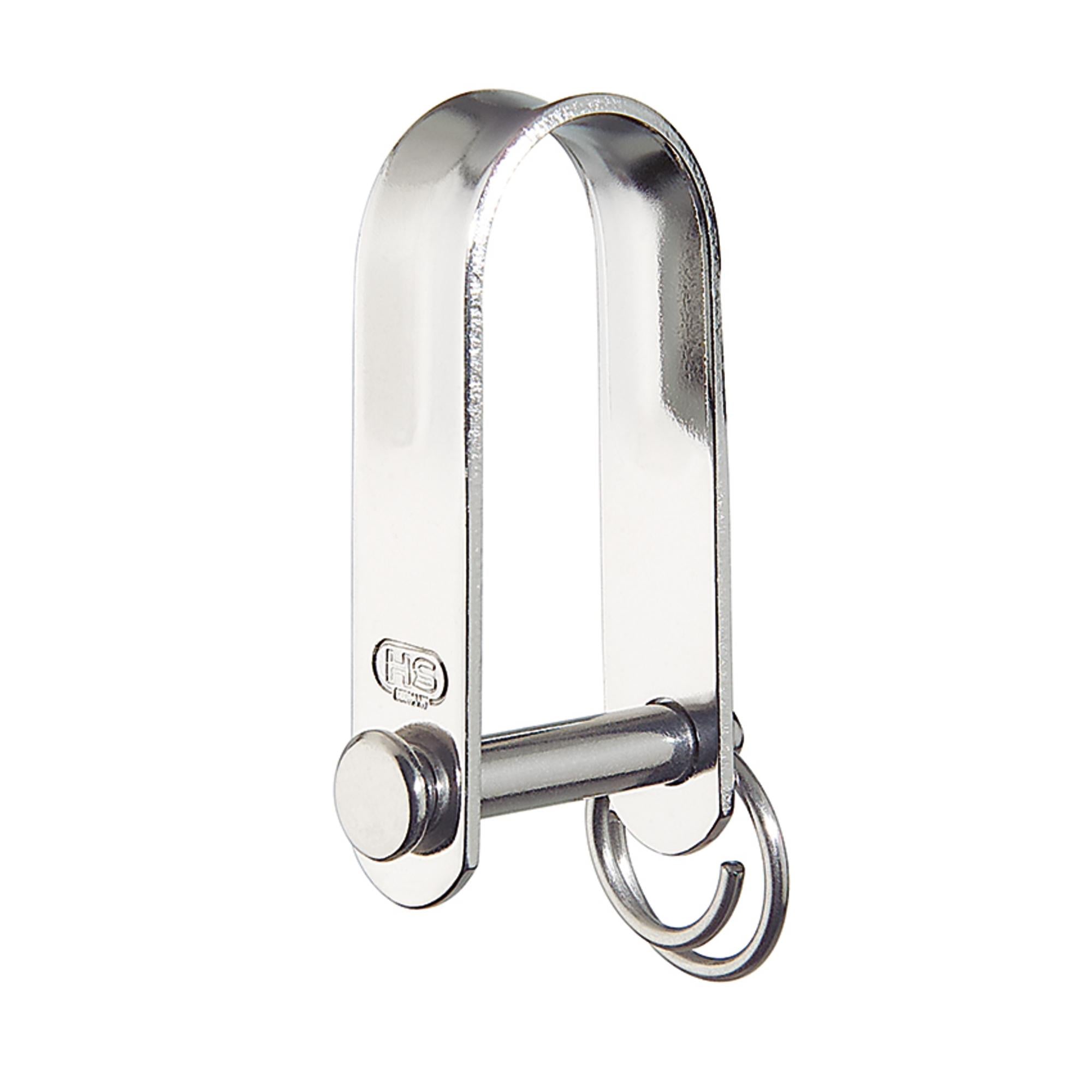 Flachschäkel lang - Edelstahl Rostfrei