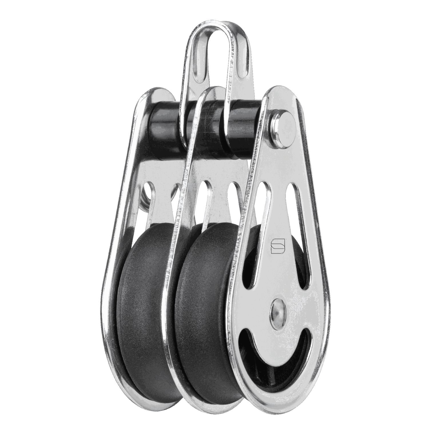 Gleitlager-Block 10 mm - 2 Rollen, Bügel