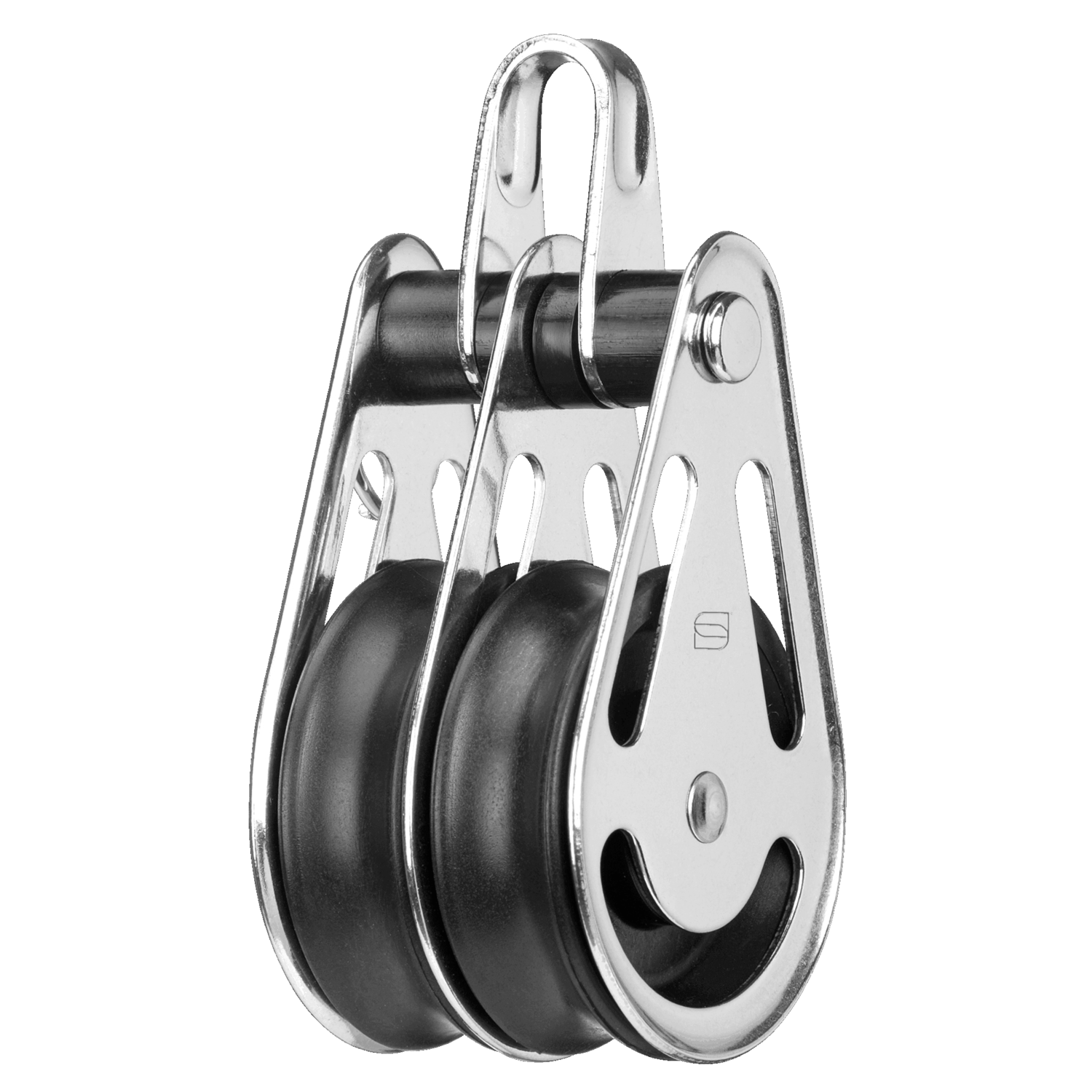 Gleitlager-Block 12 mm - 2 Rollen, Bügel