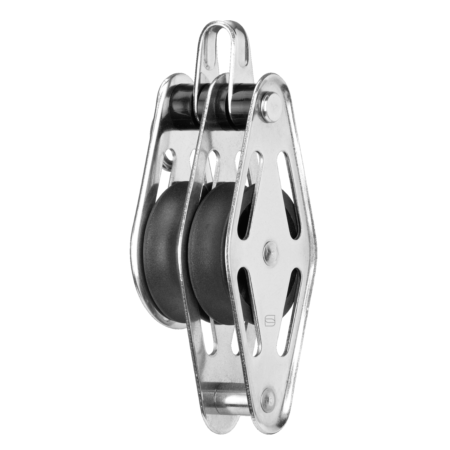 Gleitlager-Block 10 mm - 2 Rollen, Bügel, Hundsfott