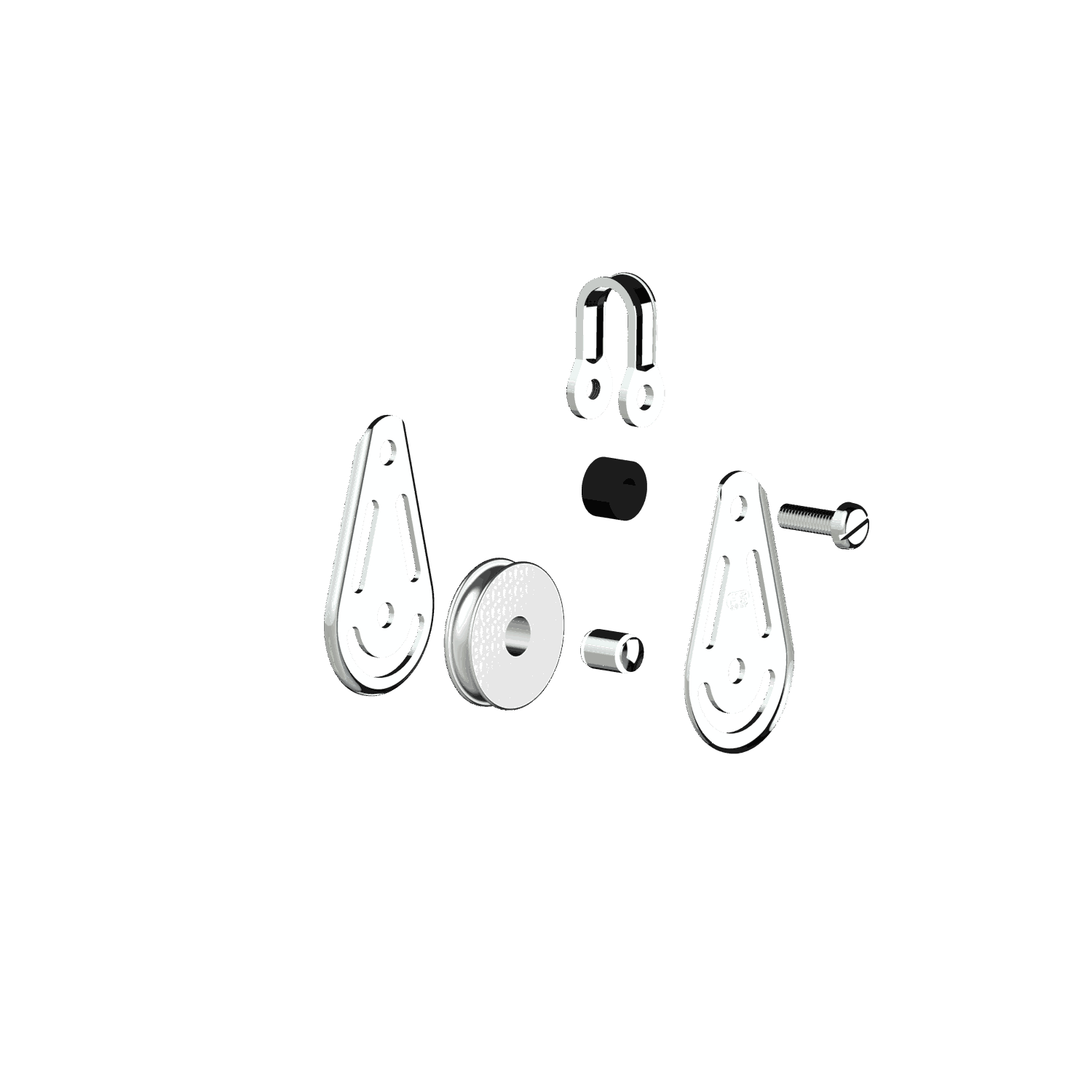 Drahtblock Gleitlager 6 mm - 1 Rolle, Bügel