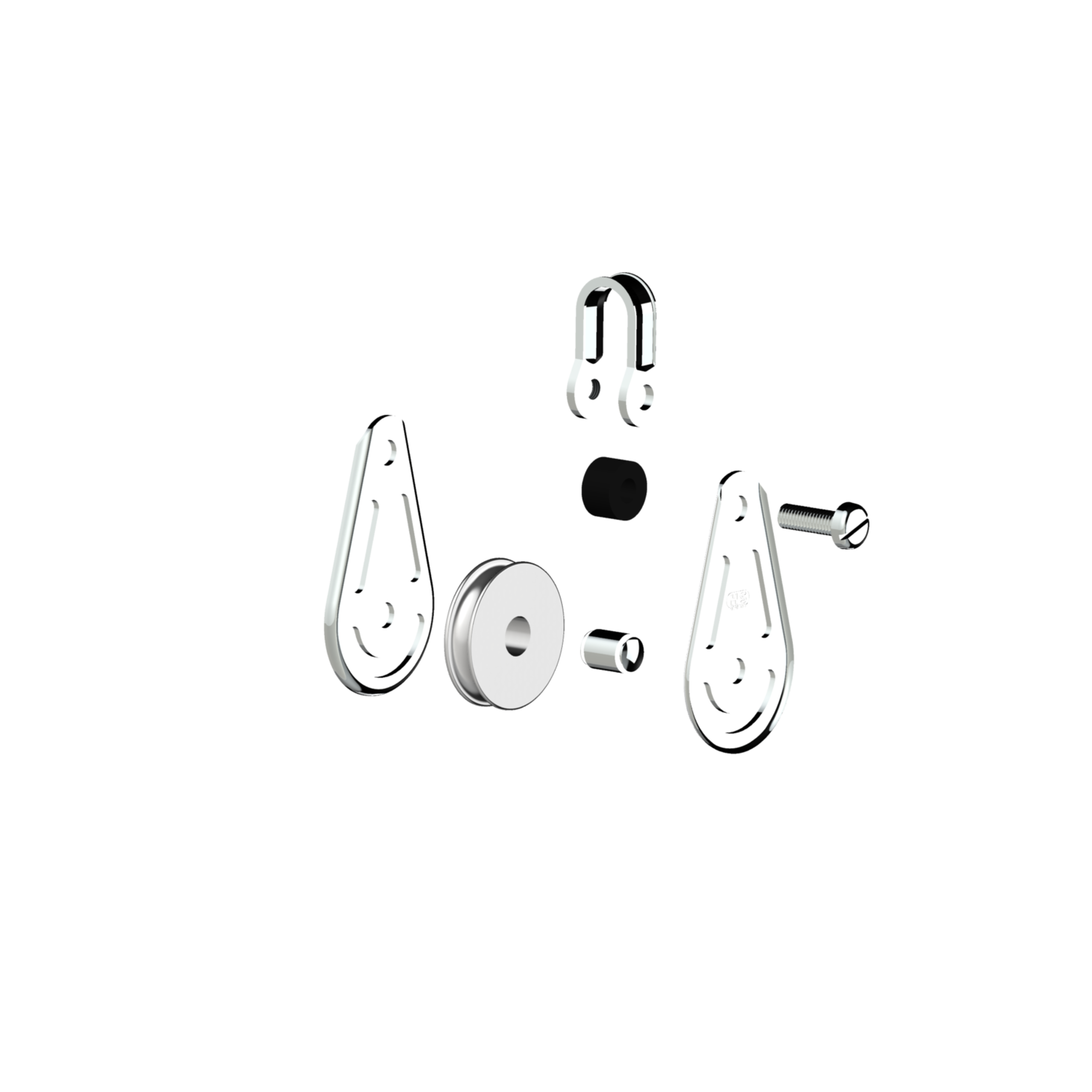 Drahtblock Gleitlager 6 mm - 1 Rolle, Bügel