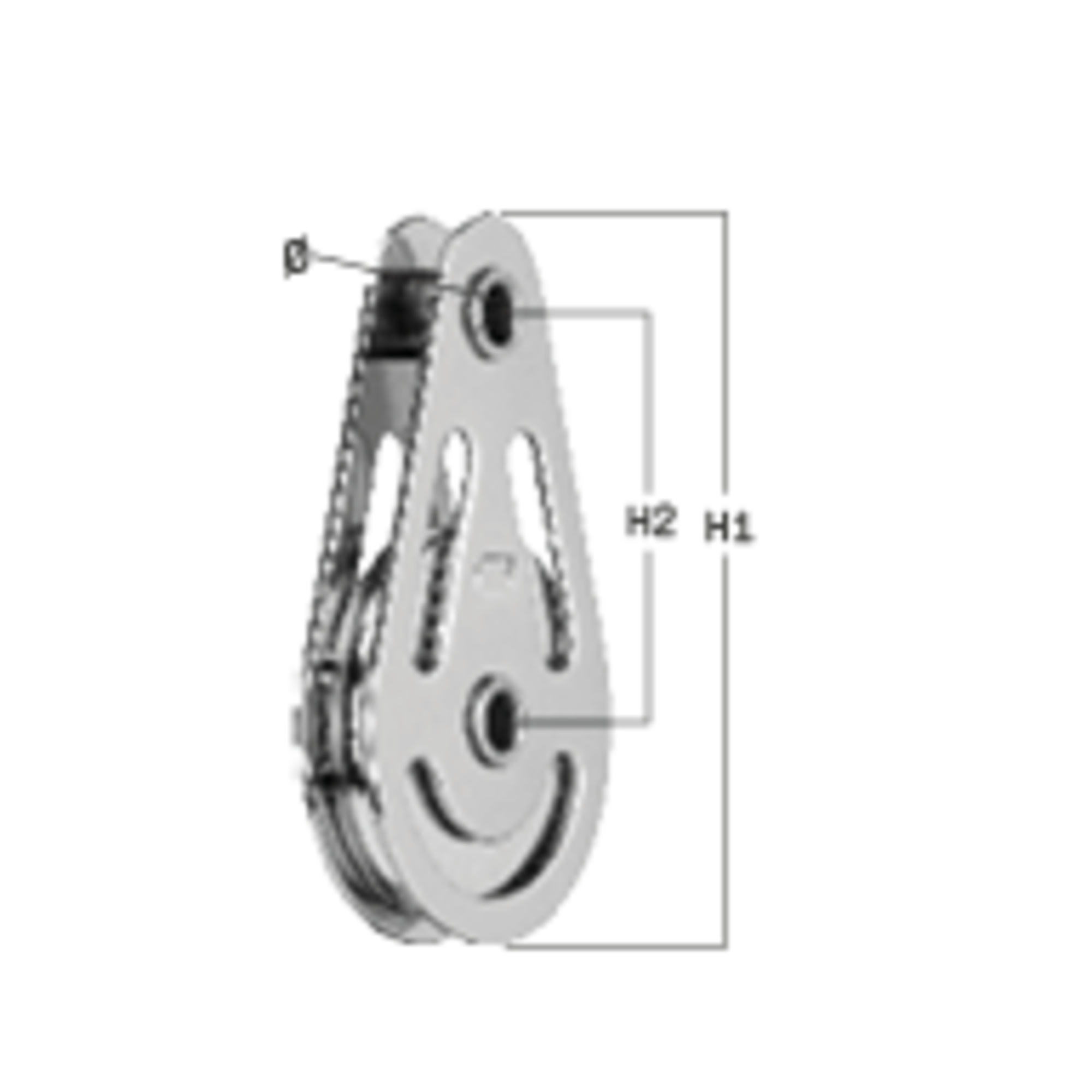 Drahtblock Gleitlager 4 mm - 1 Rolle,2 Hohlachsen