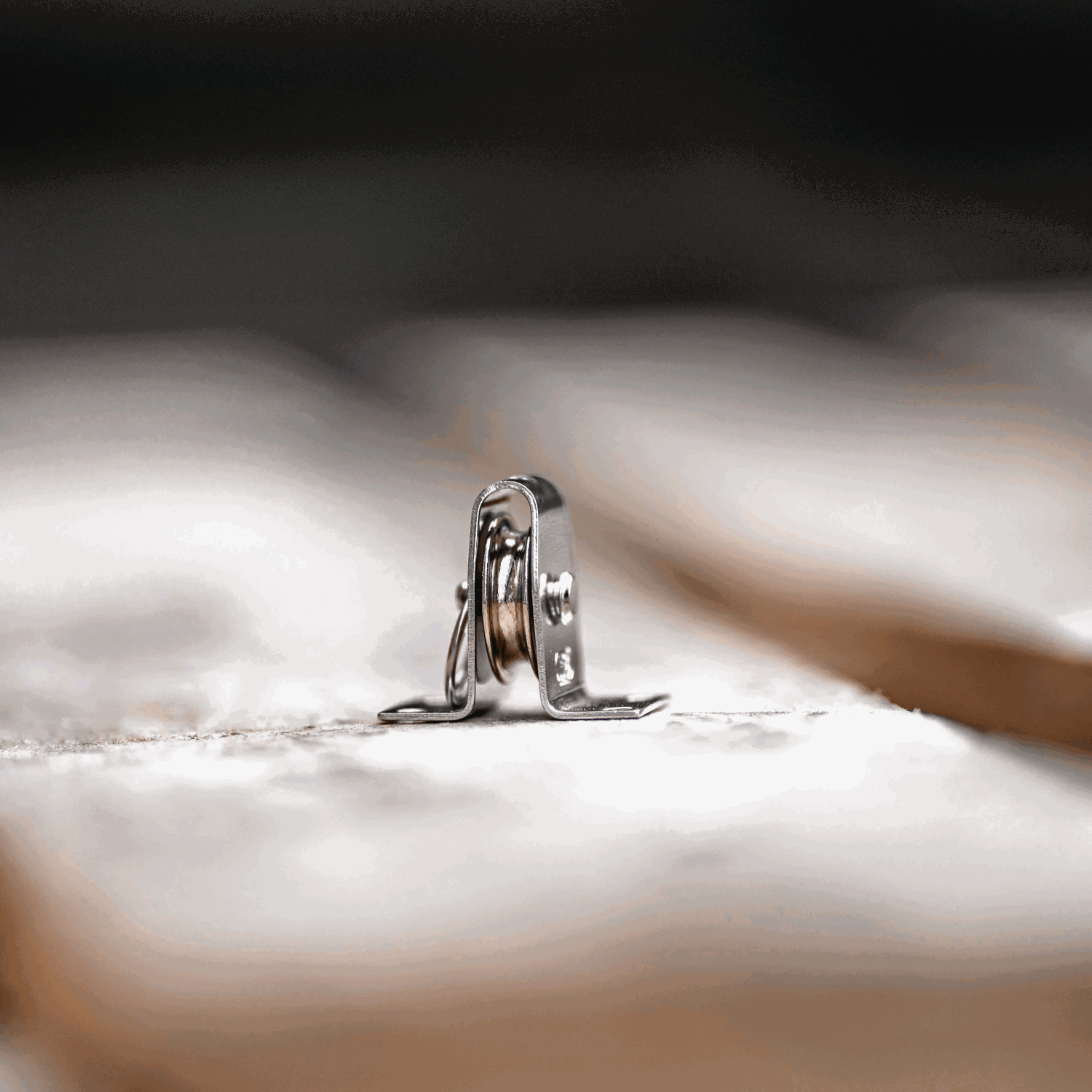 Stehblock für Draht Gleitlager 6 mm - 1 Rolle