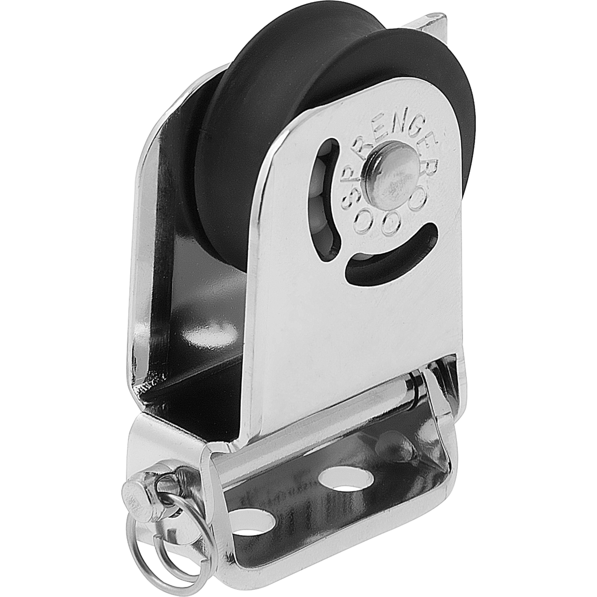 Kippbarer Umlenkblock Kugellager 8 mm - 1 Rolle