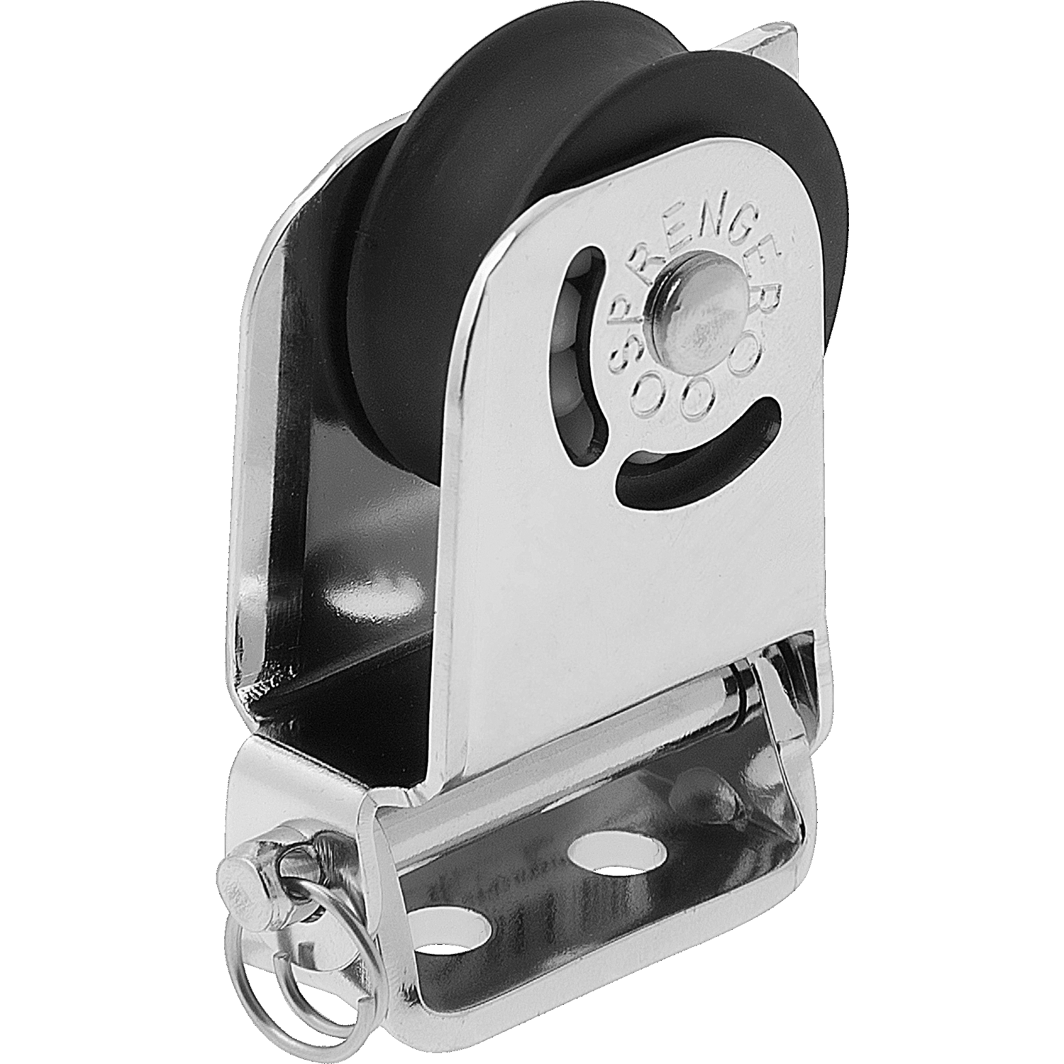 Kippbarer Umlenkblock Kugellager 8 mm - 1 Rolle