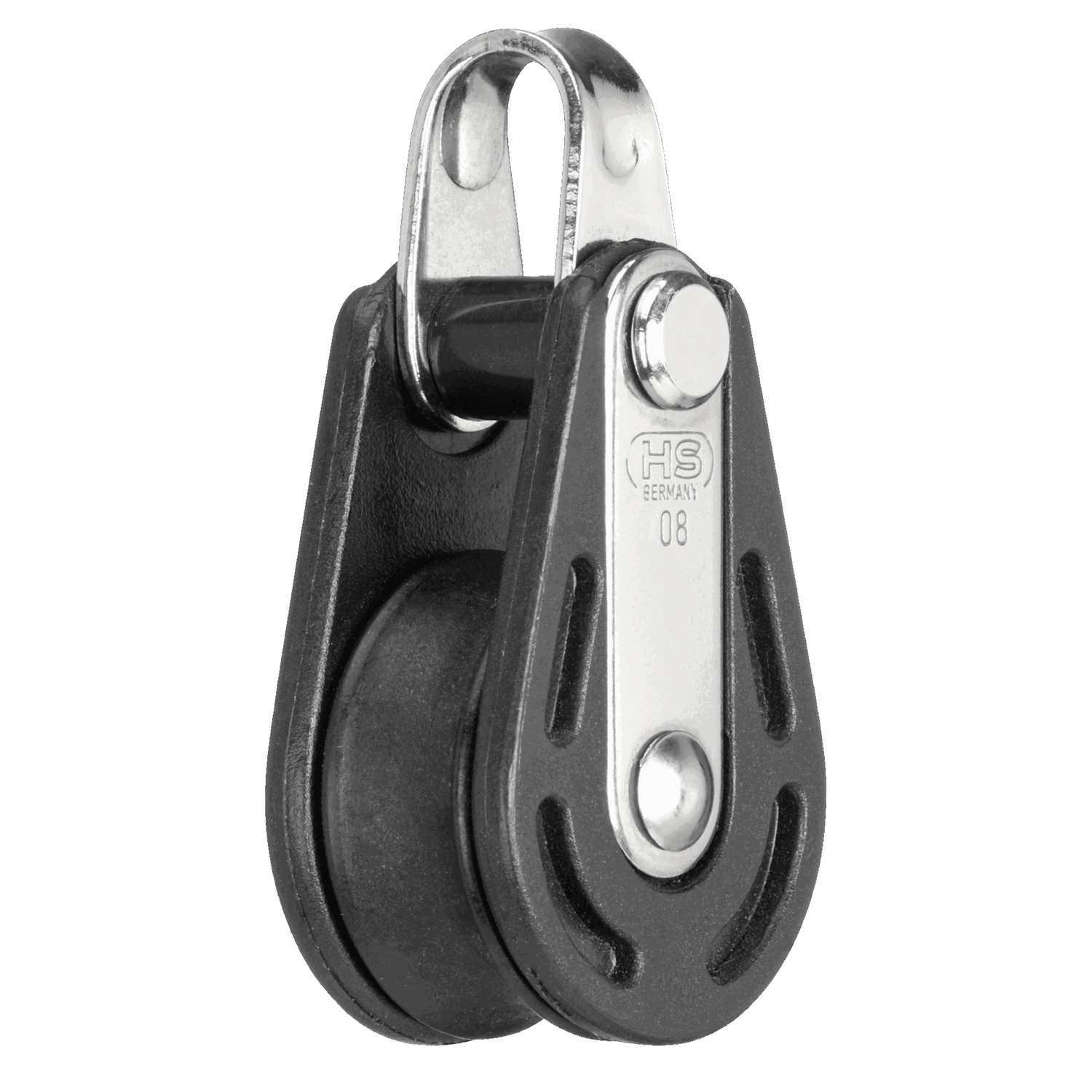 Gleitlager-Block 8 mm - 1 Rolle, Bügel