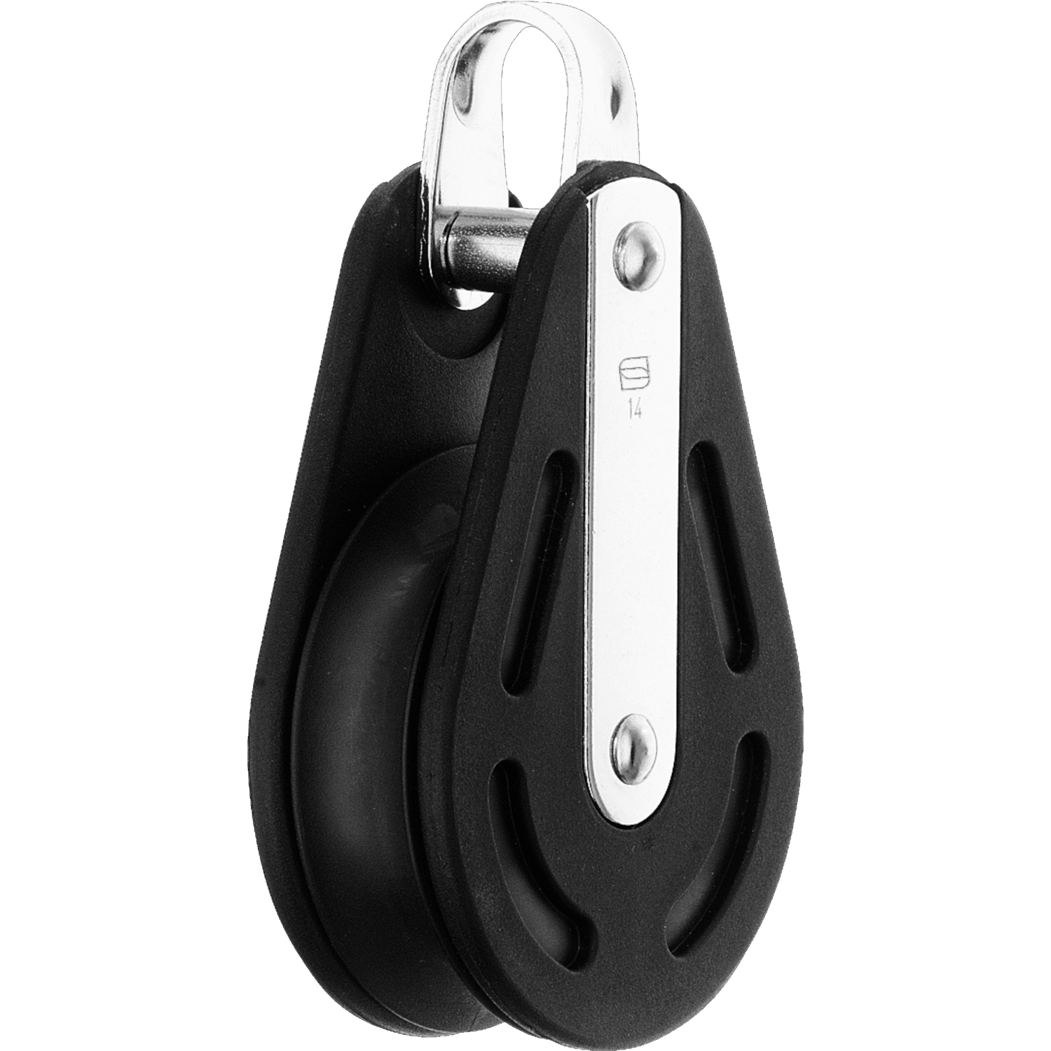 Gleitlager-Block 14 mm - 1 Rolle, Bügel