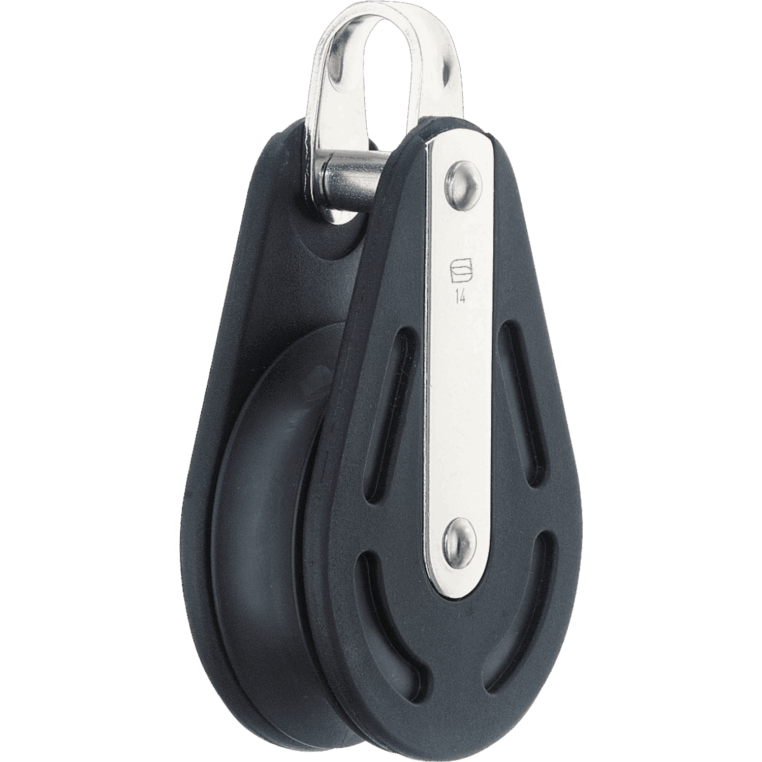 Gleitlager-Block 14 mm - 1 Rolle, Bügel