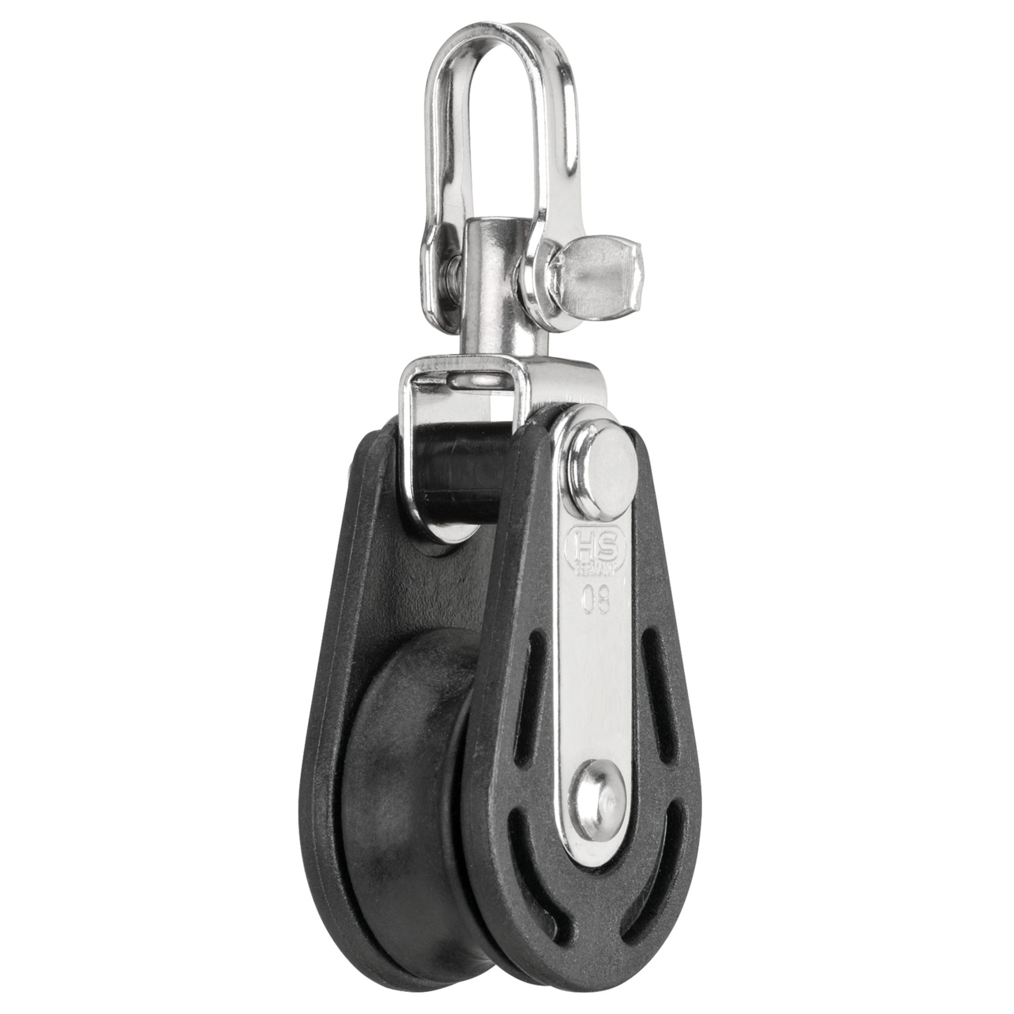 Gleitlager-Block 8 mm - 1 Rolle, Wirbel