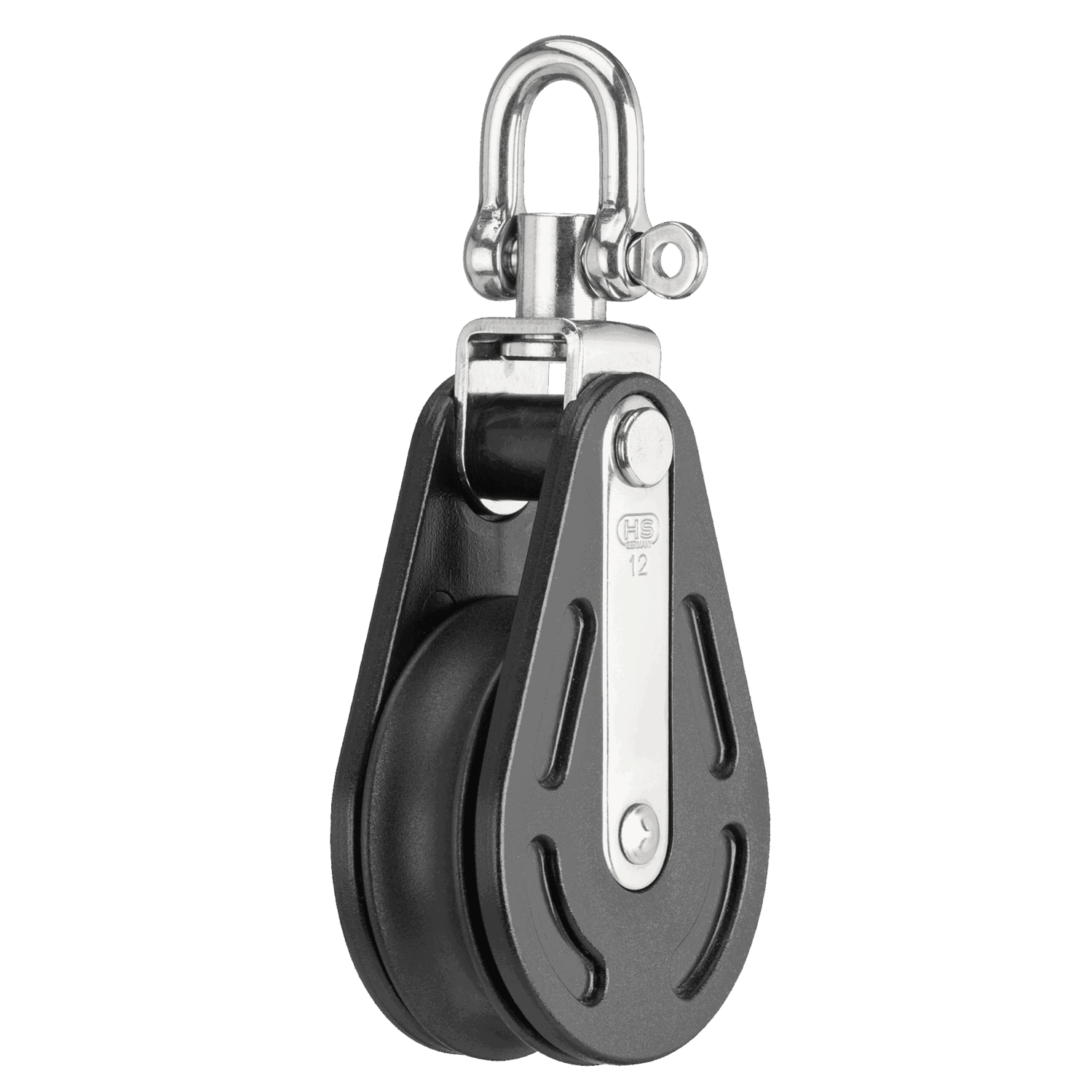 Gleitlager-Block 12 mm - 1 Rolle, Wirbel