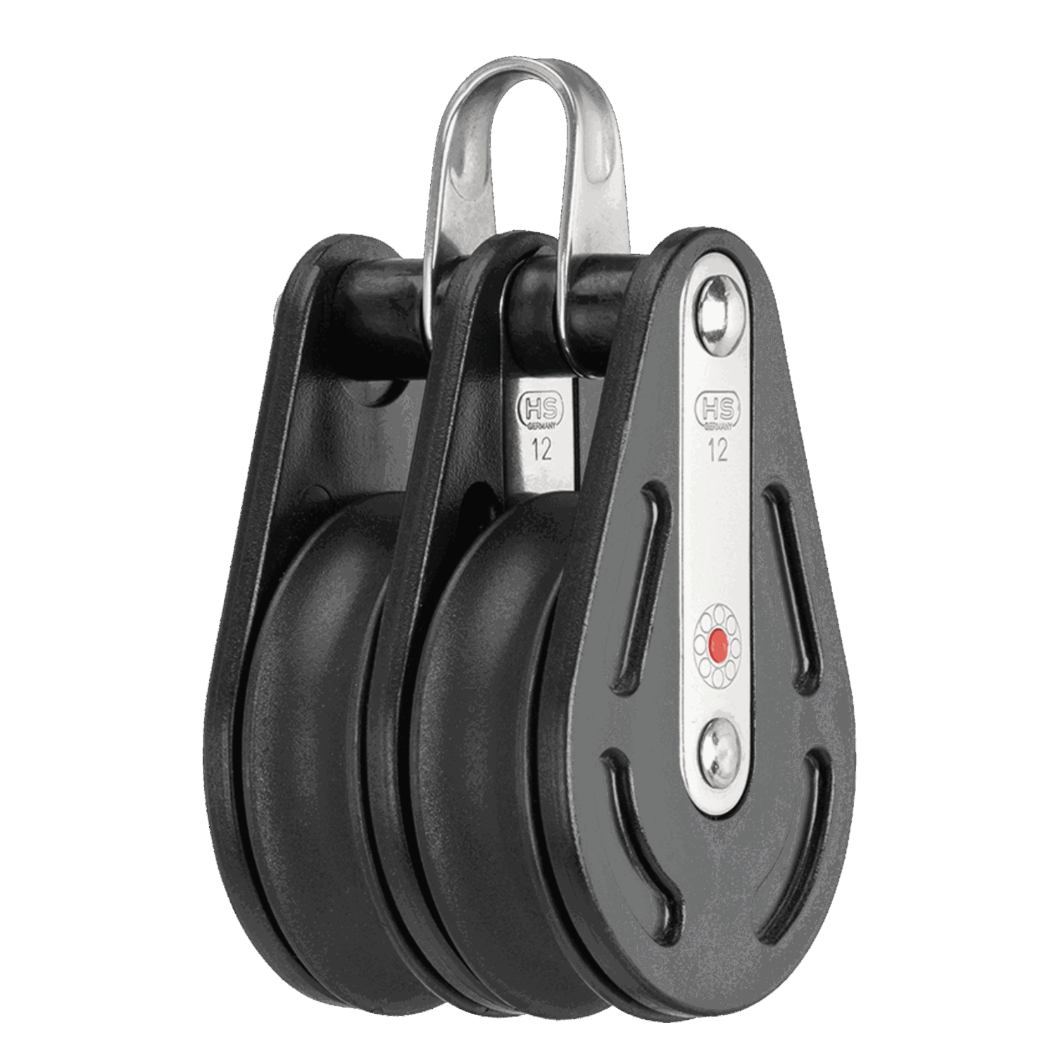 Kugellager-Block 12 mm - 2 Rollen, Bügel