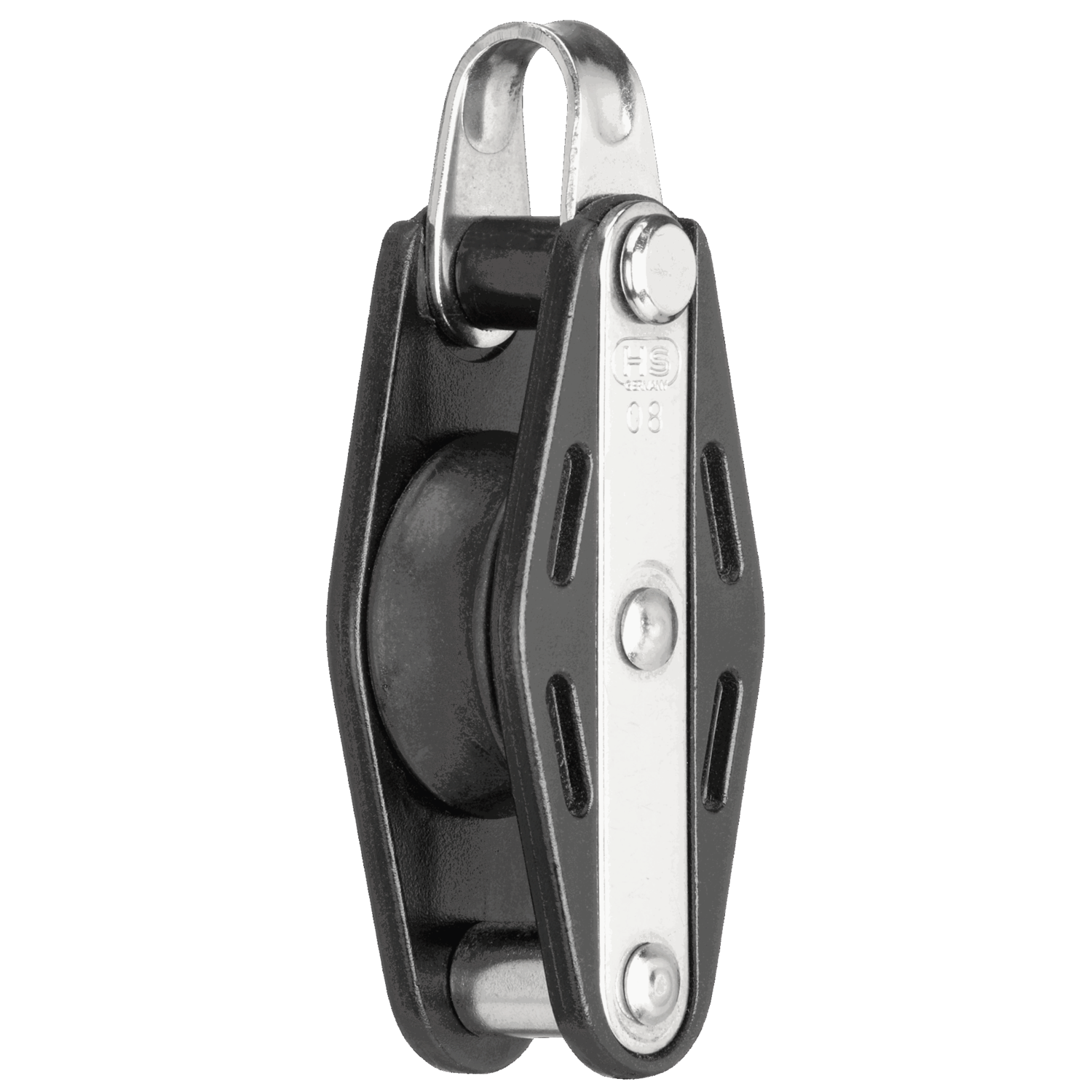 Gleitlager-Block 8 mm - 1 Rolle, Bügel, Hundsfott