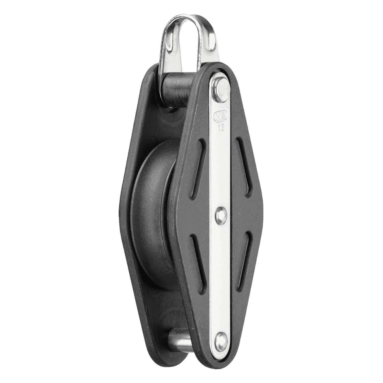 Gleitlager-Block 12 mm - 1 Rolle, Bügel, Hundsfott