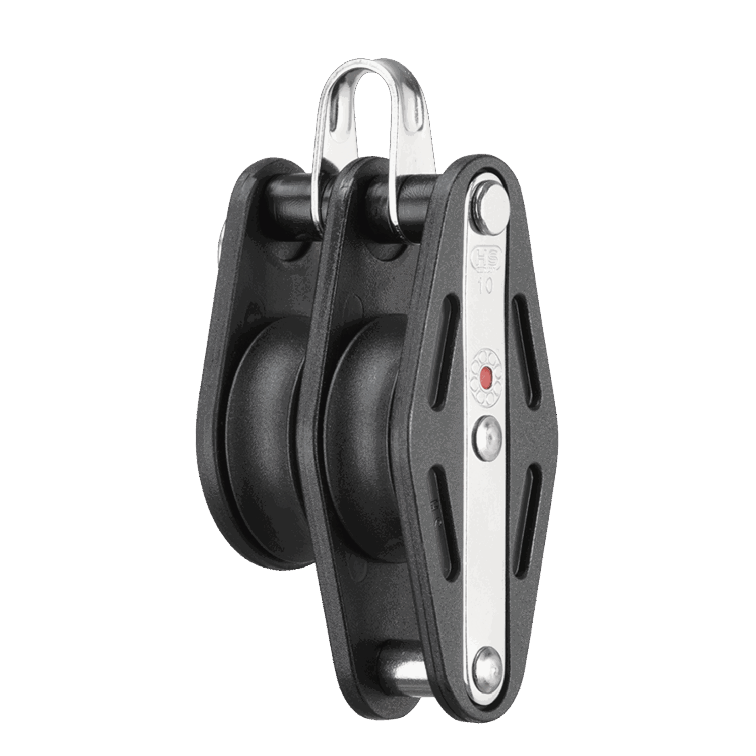 Kugellager-Block 10 mm - 2 Rollen, Bügel, Hundsfott