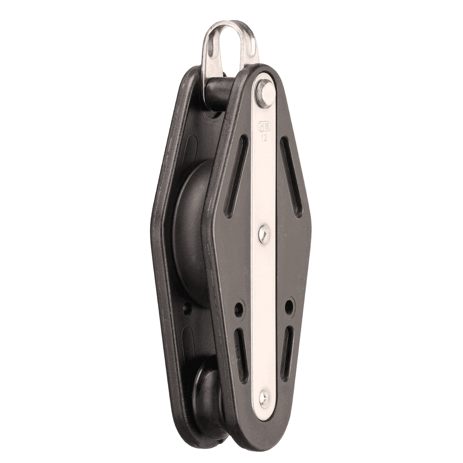 Violinblock Gleitlager 12 mm - 2 Rollen, Bügel