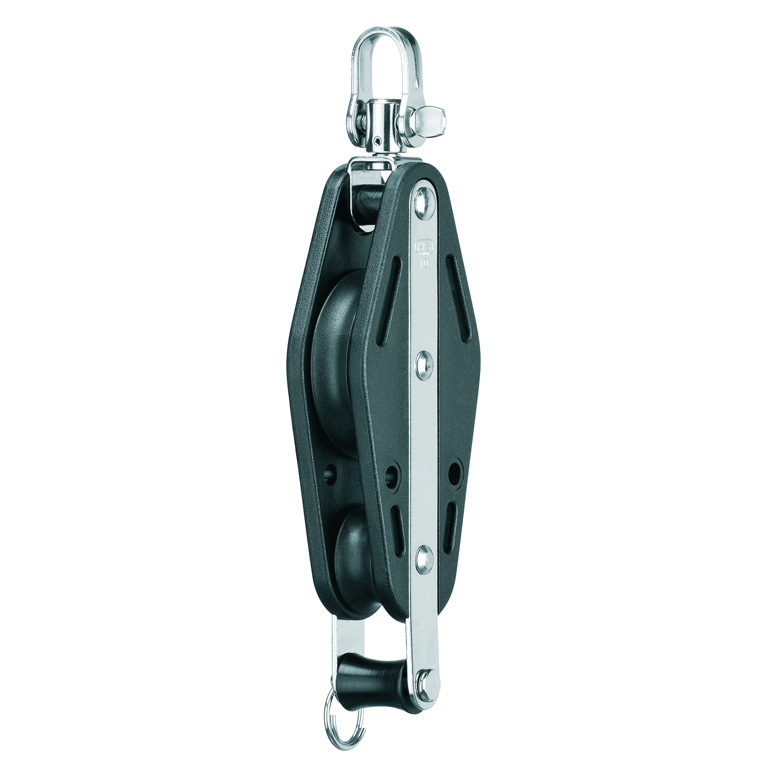 Violinblock Gleitlager 10 mm - 2 Rollen, Hundsfott, Wirbel