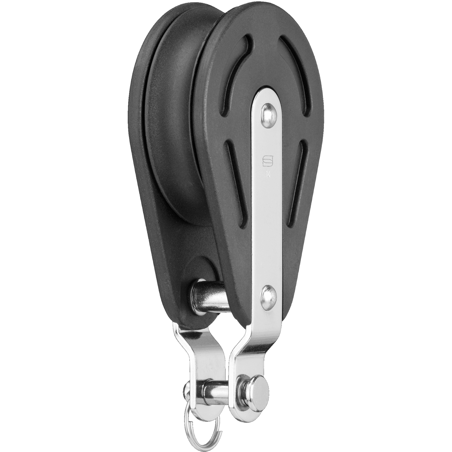 Mastfussblock Gleitlager 14 mm - 1 Rolle