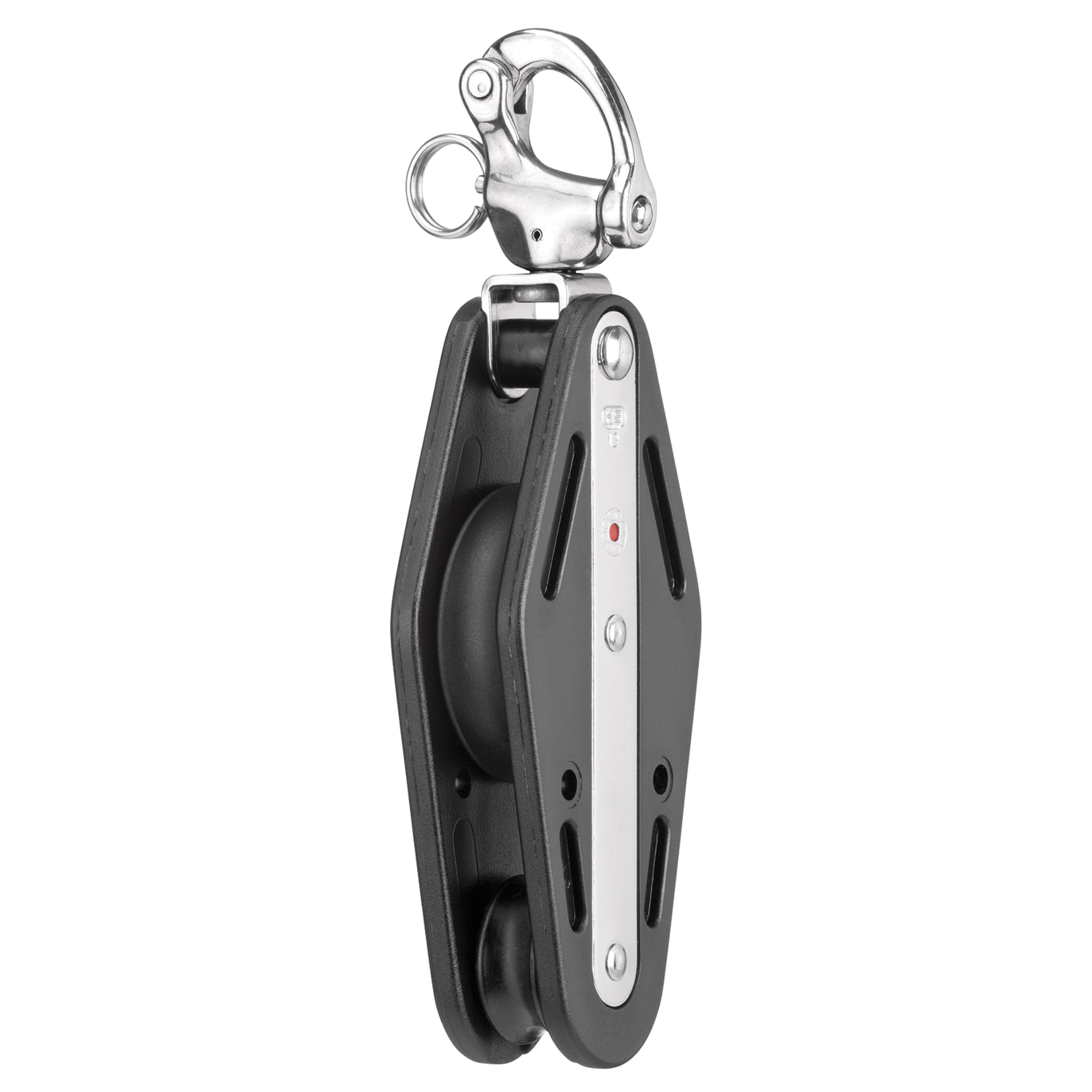 Violinblock Kugellager 12 mm - 2 Rollen, Patentschäkel