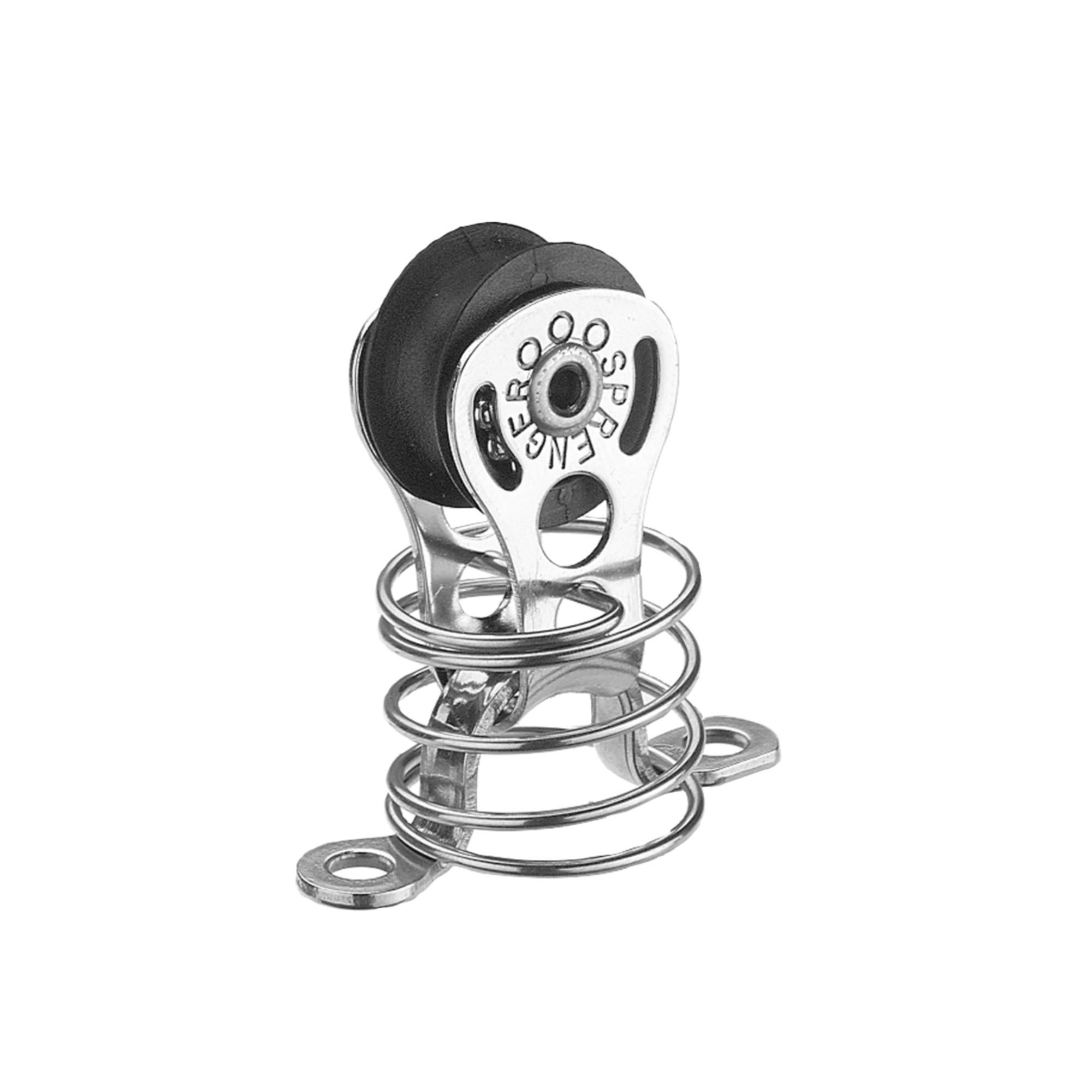 Micro XS Block Kugellager 6 mm - 1 Rolle, durchgehender Bügel, Fenderöse
