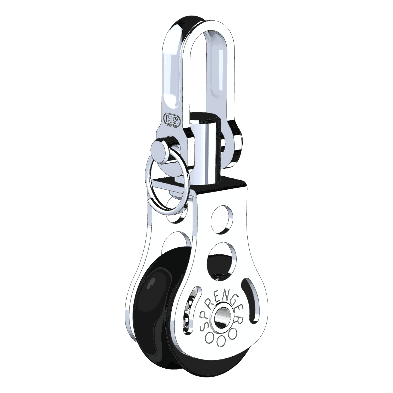 Micro XS Block Kugellager 6 mm - 1 Rolle, Wirbel