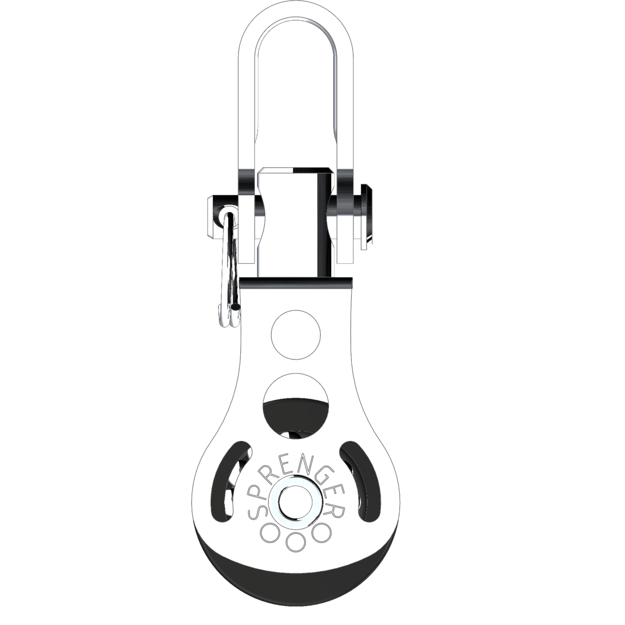 Micro XS Block Kugellager 6 mm - 1 Rolle, Wirbel