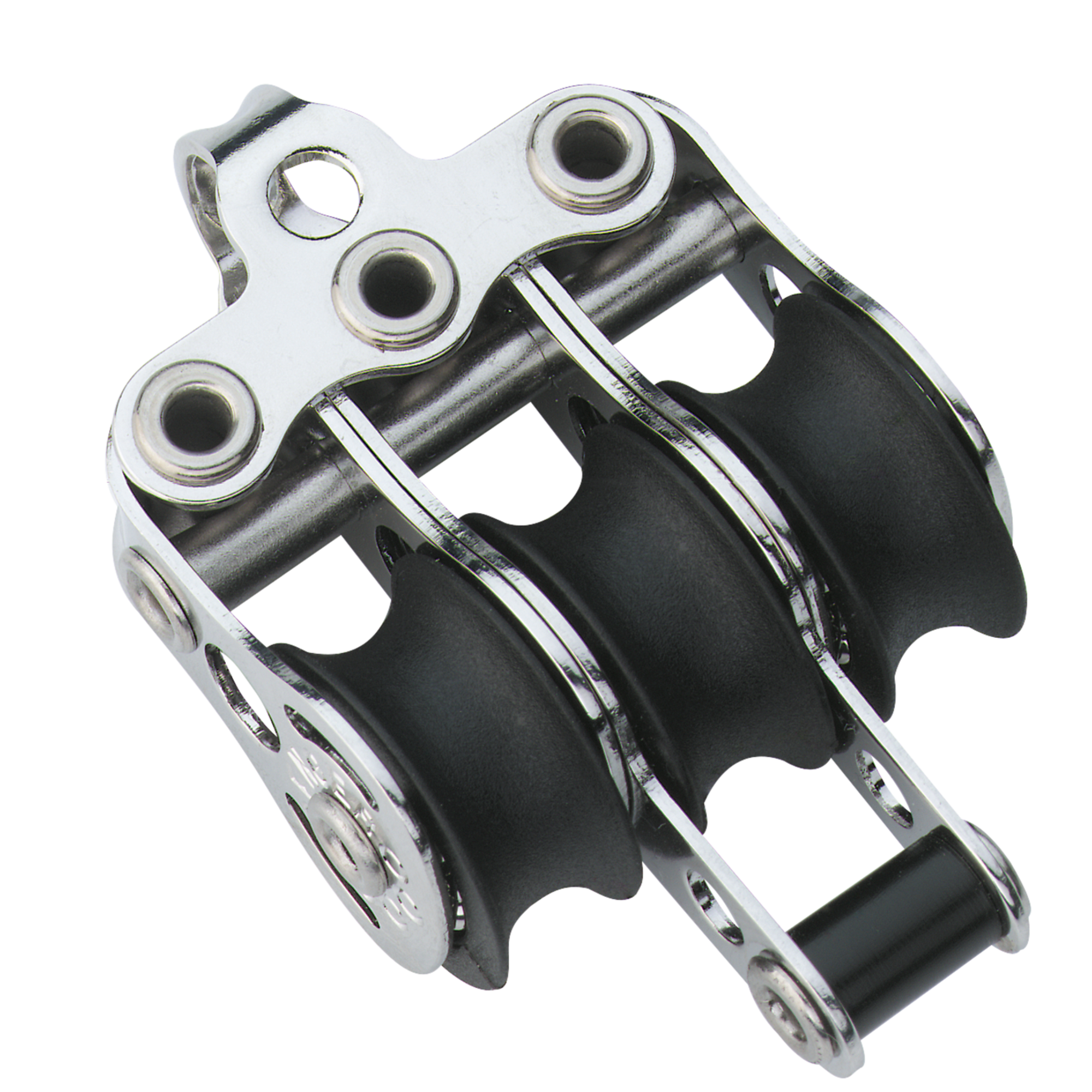 Micro XS Block Kugellager 6 mm - 3 Rollen, Hundsfott, Bügel