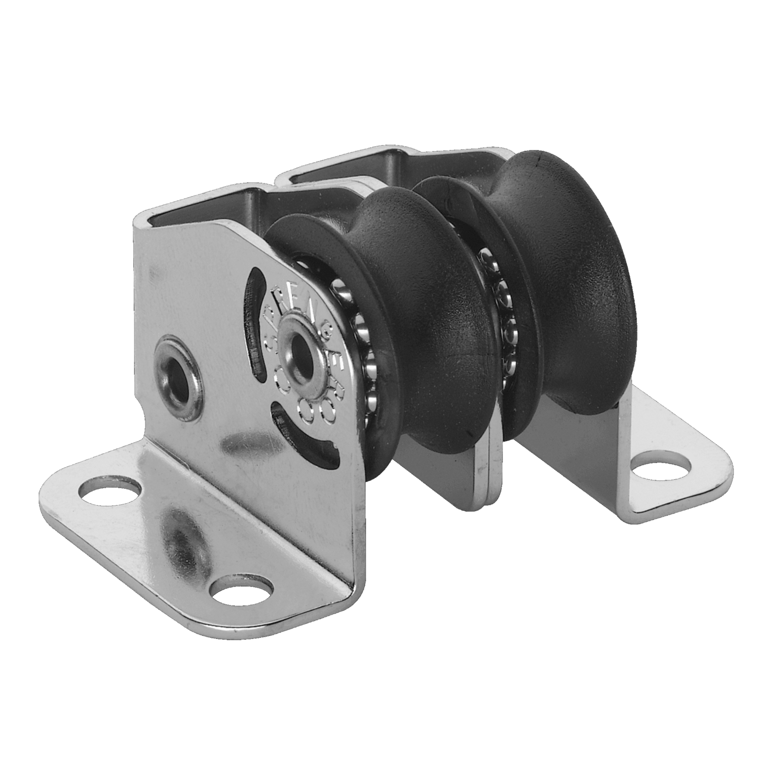 Micro XS Stehblock Kugellager 6 mm - 2 Rollen