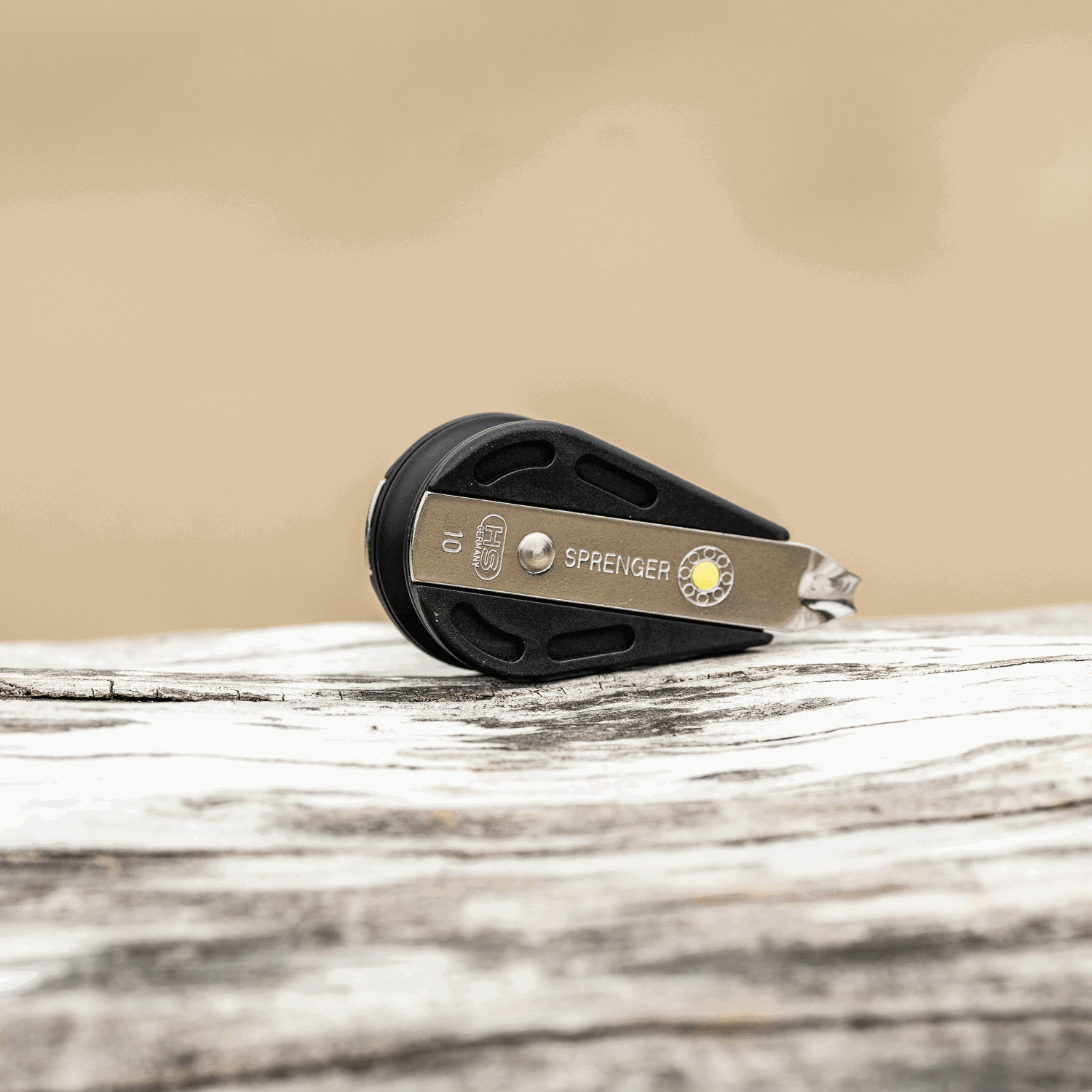 S-Block Gleitlager 10 mm - 1 Rolle, durchgehender Bügel