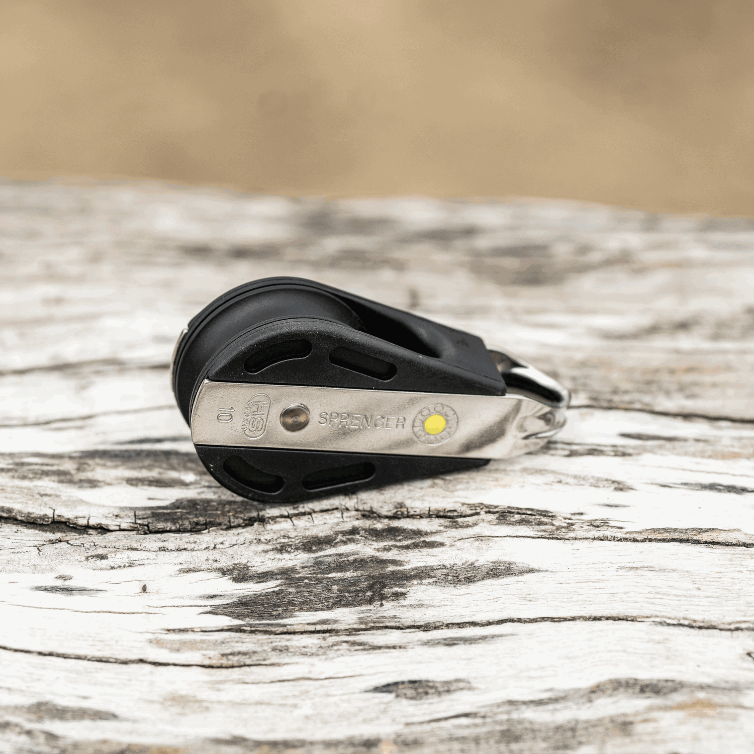 S-Block Gleitlager 10 mm - 1 Rolle, durchgehender Bügel