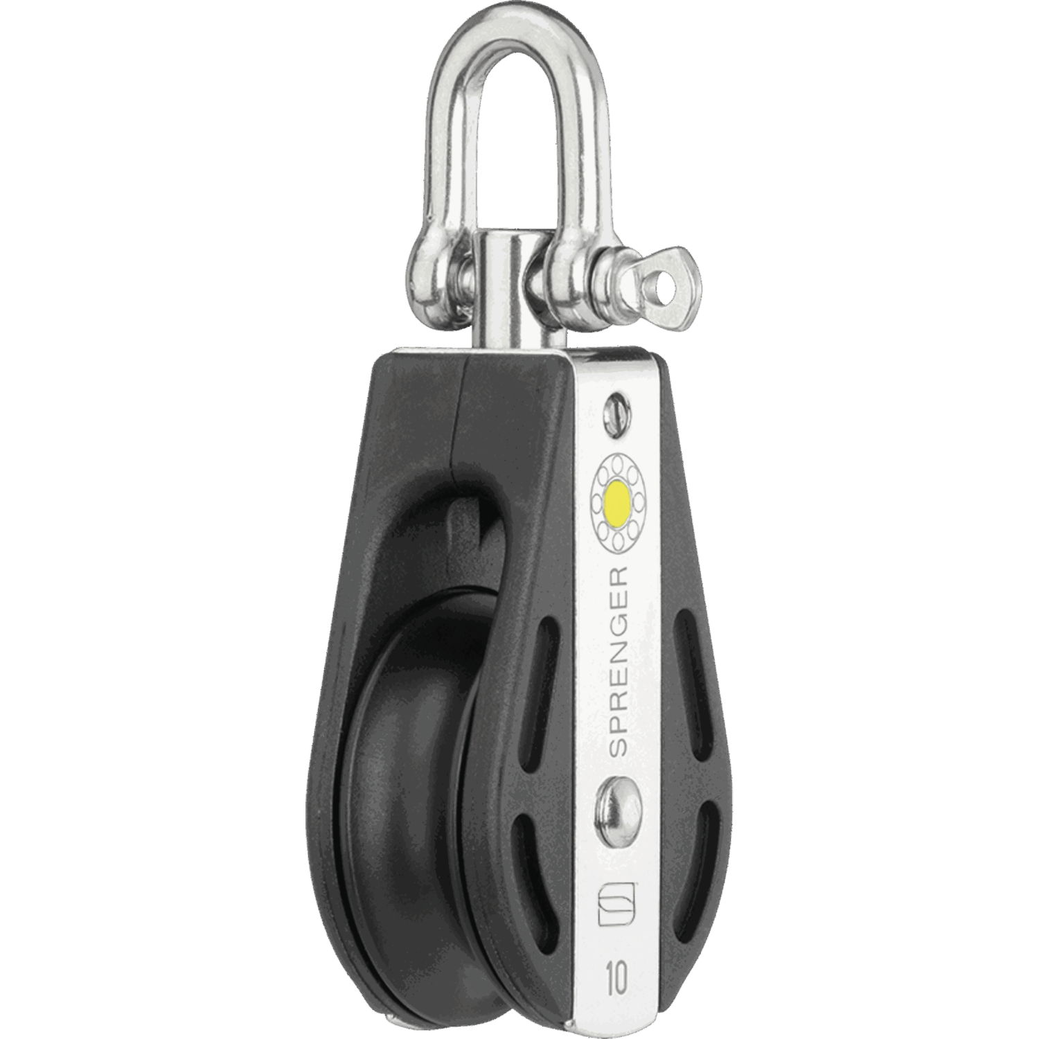 S-Block Gleitlager 10 mm - 1 Rolle, Wirbel