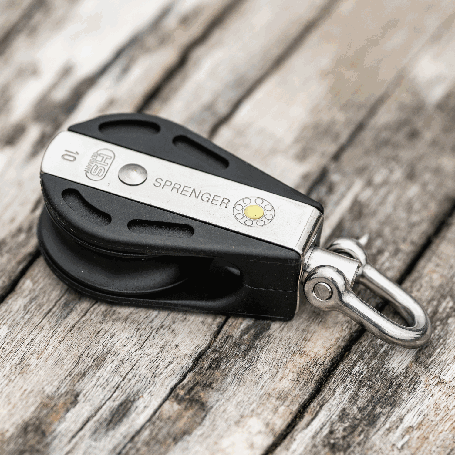 S-Block Gleitlager 10 mm - 1 Rolle, Wirbel