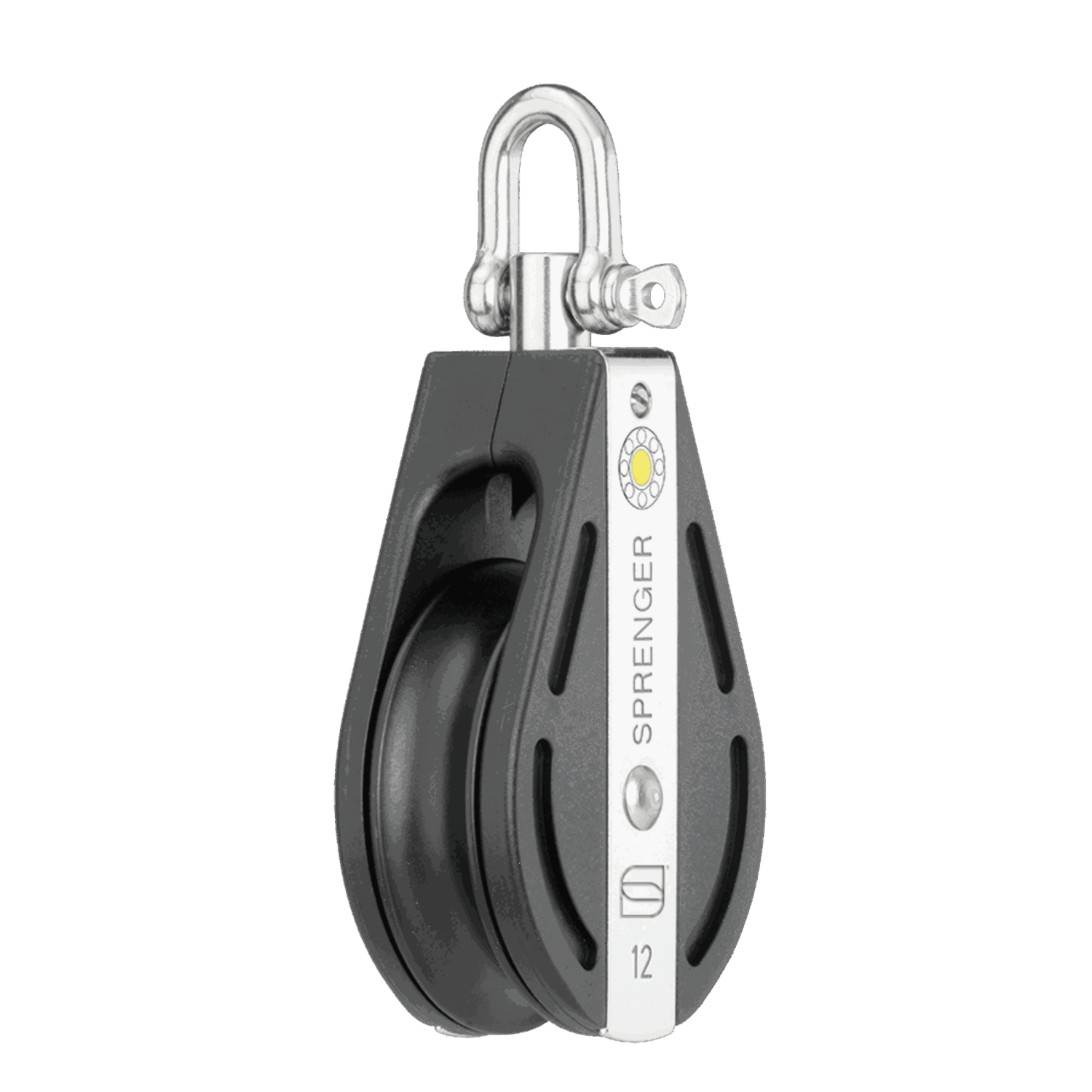 S-Block Gleitlager 12 mm - 1 Rolle, Wirbel