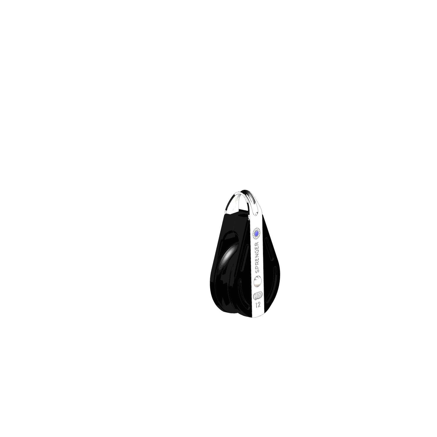 S-Block Nadellager 12 mm - 1 Rolle, durchgehender Bügel