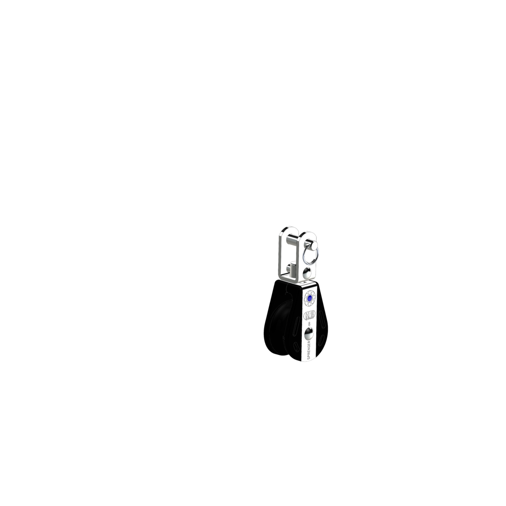 S-Block Nadellager 8 mm - 1 Rolle, U-Wirbel