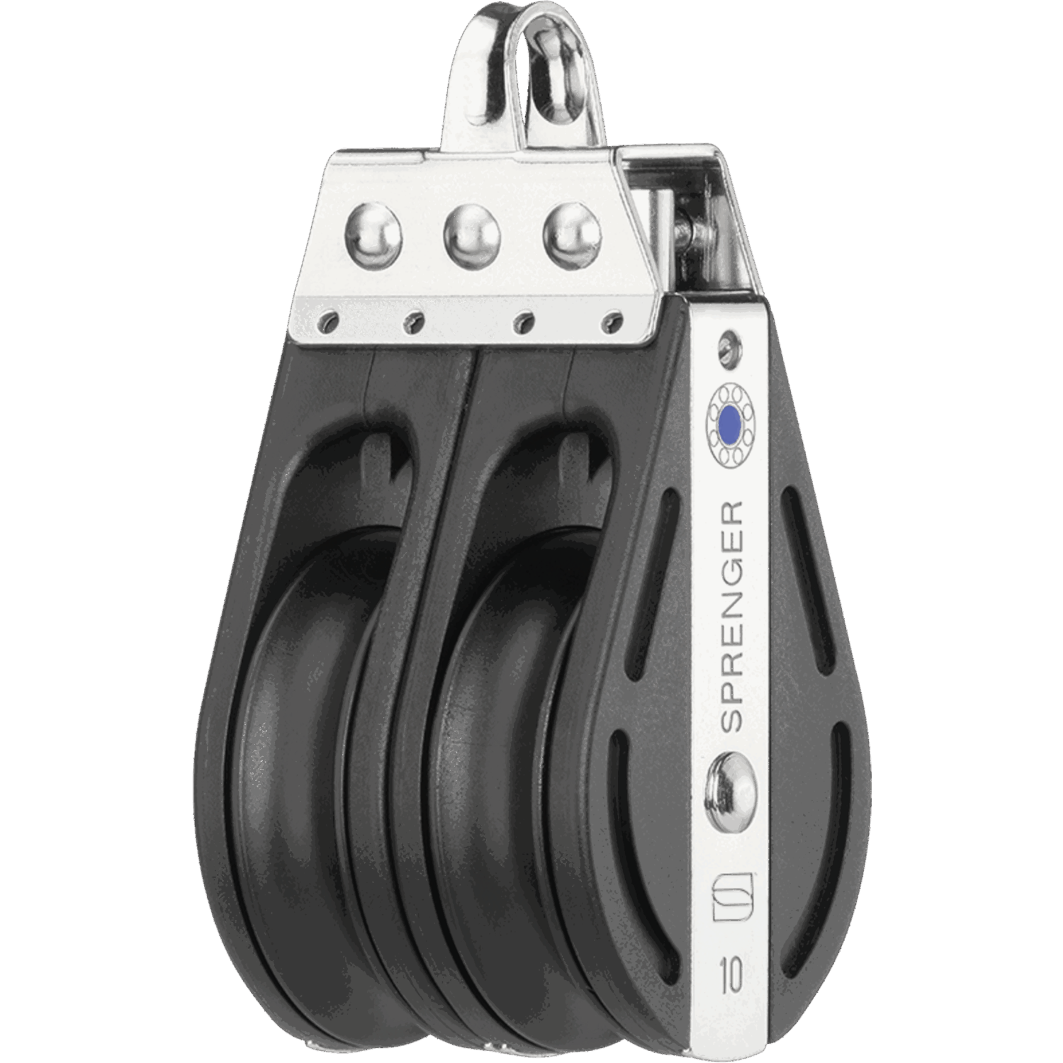 S-Block Nadellager 10 mm - 2 Rollen, durchgehender Bügel