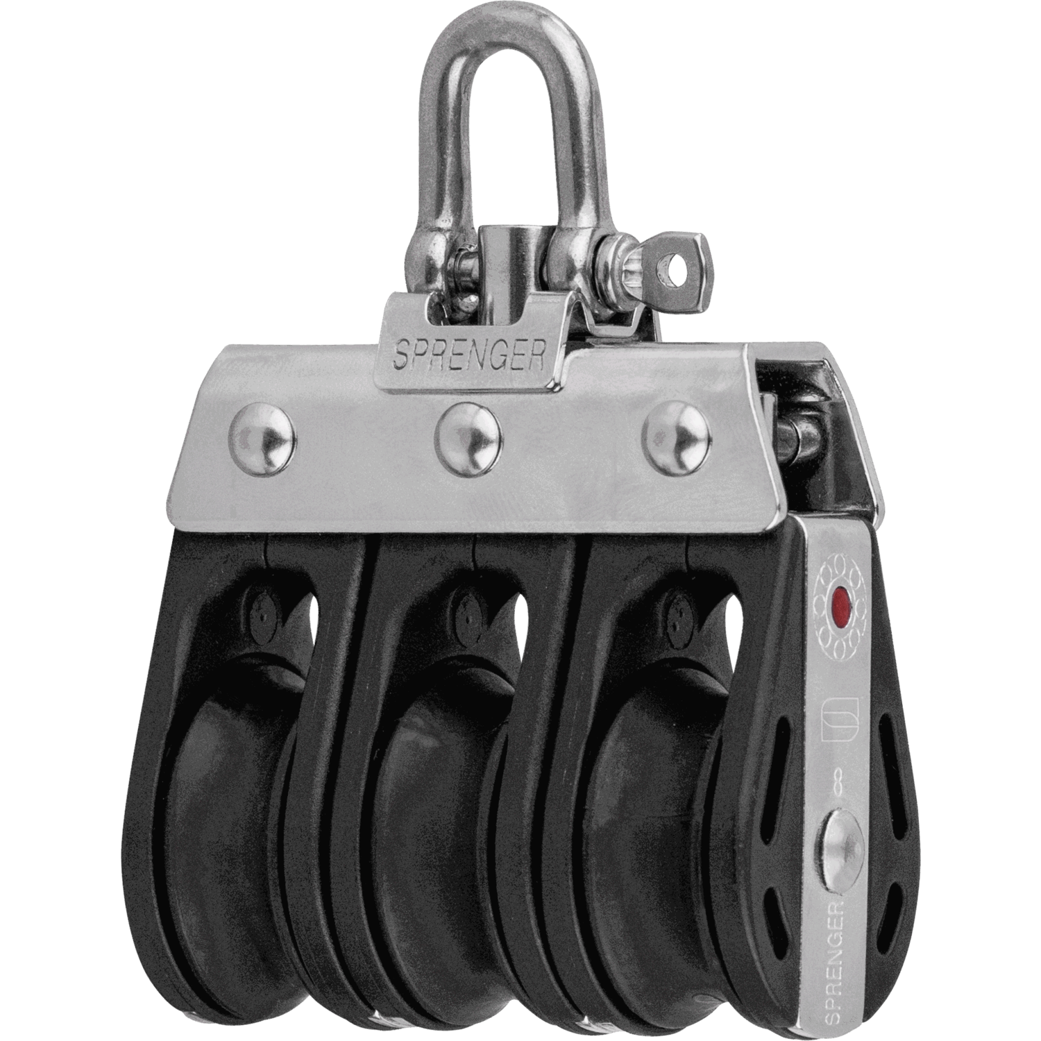 S-Block Kugellager 8 mm - 3 Rollen, Arretierset