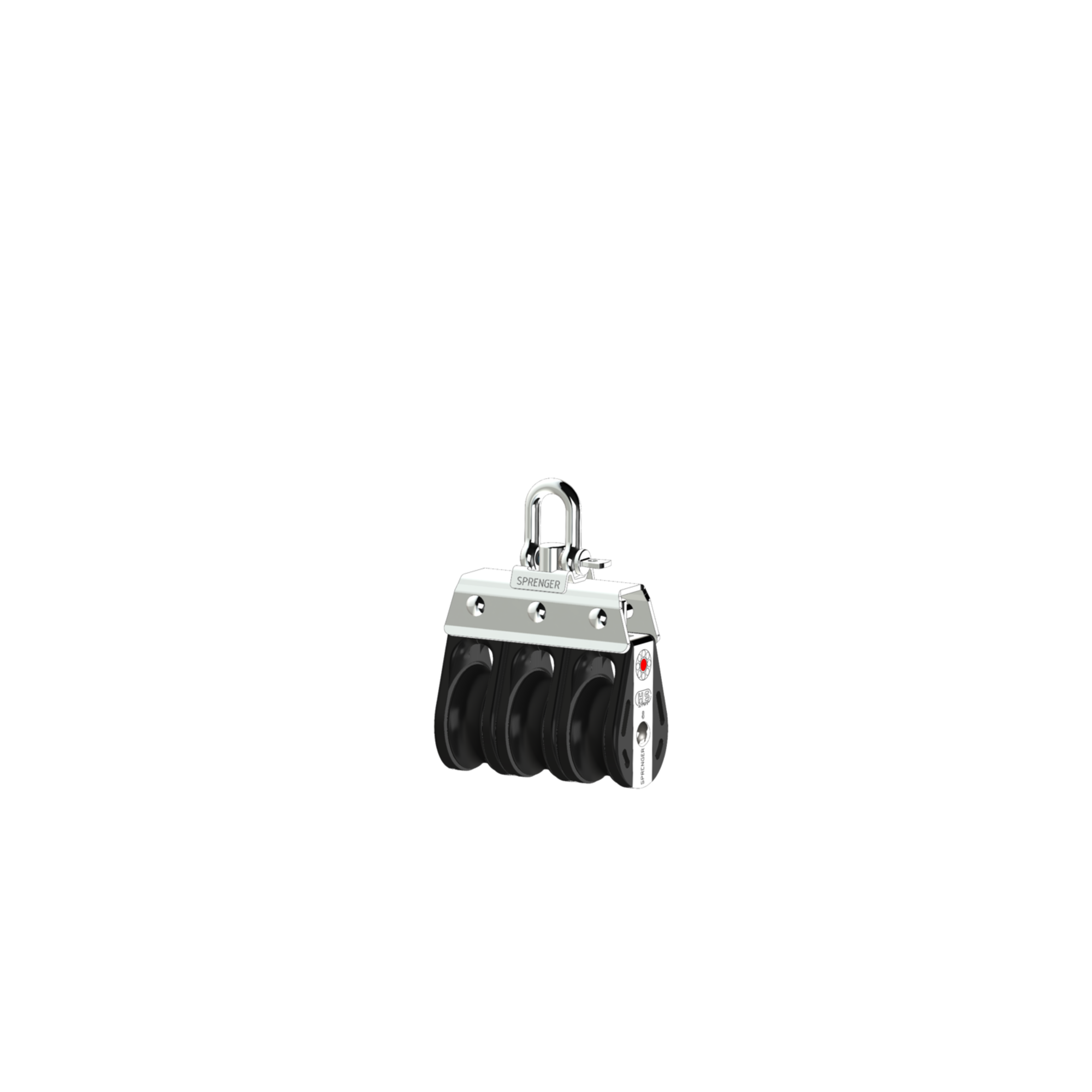 S-Block Kugellager 8 mm - 3 Rollen, Arretierset