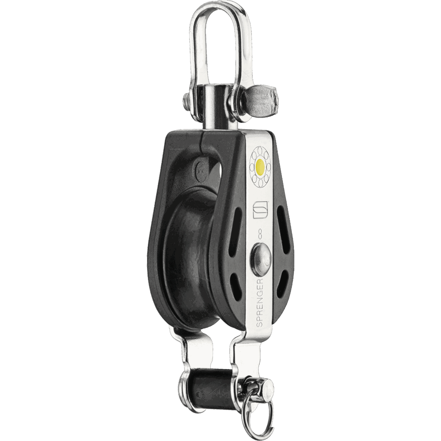 S-Block Gleitlager 8 mm - 1 Rolle, Wirbel, Hundsfott