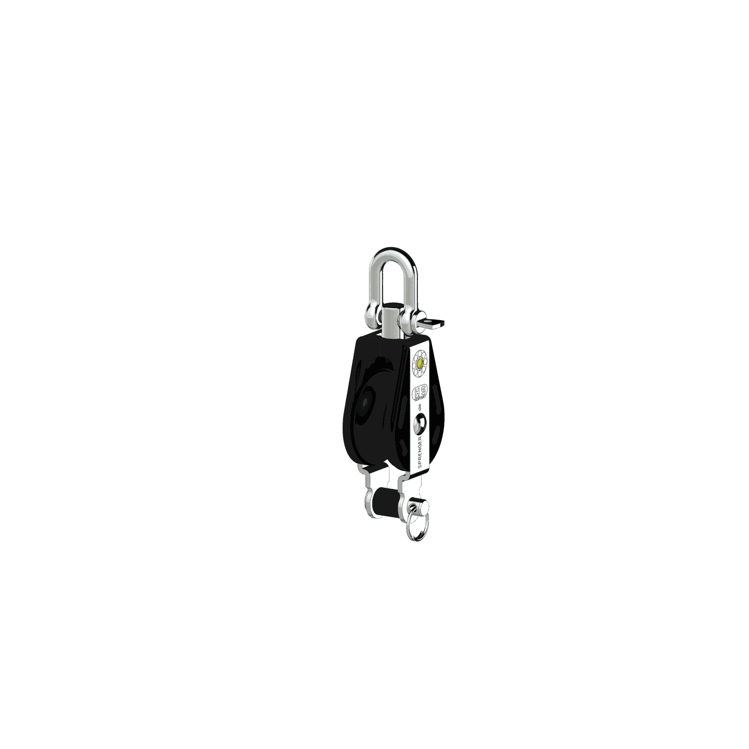 S-Block Gleitlager 8 mm - 1 Rolle, Wirbel, Hundsfott