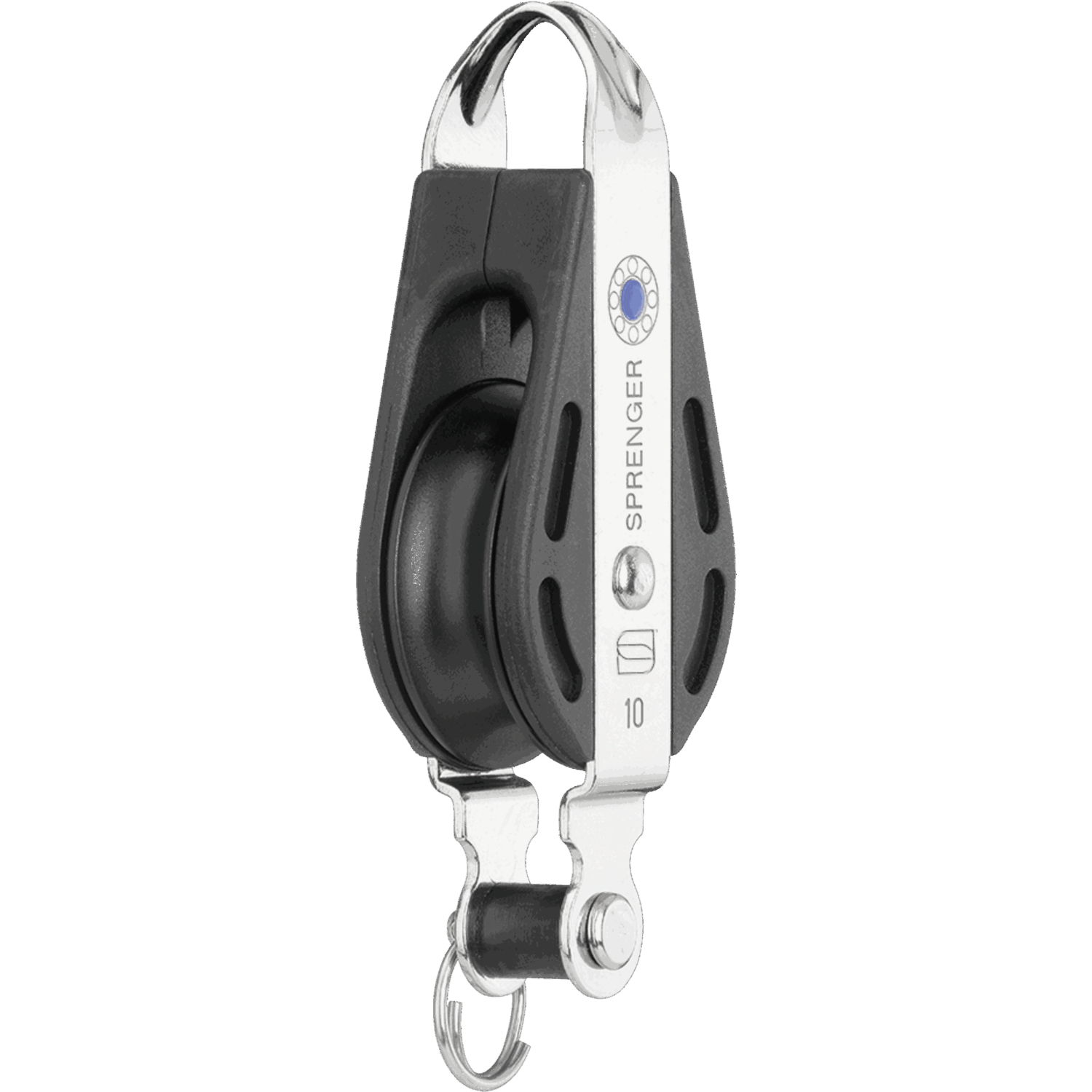 S-Block Nadellager 10 mm - 1 Rolle, durchgehender Bügel, Hundsfott