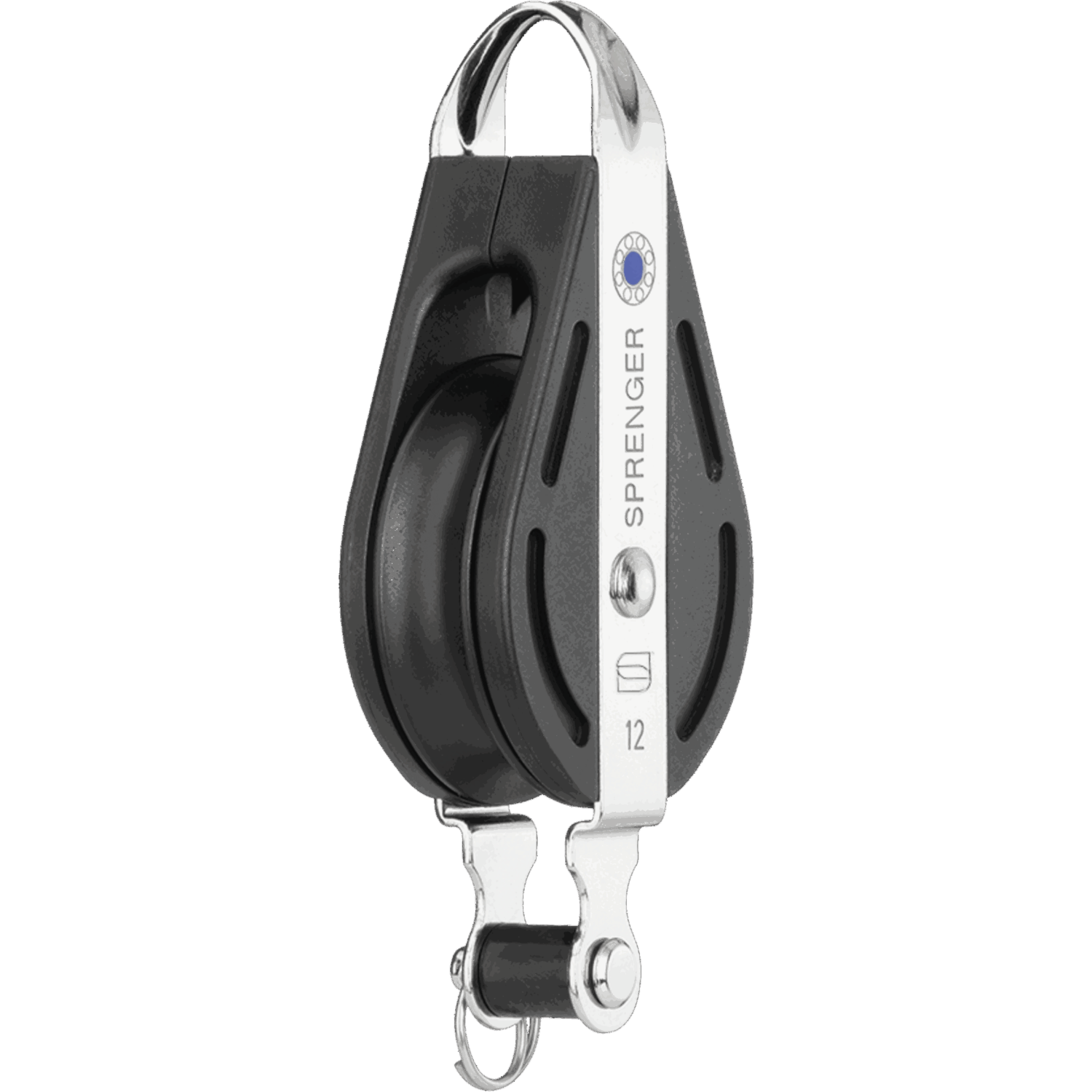 S-Block Nadellager 12 mm - 1 Rolle, durchgehender Bügel, Hundsfott