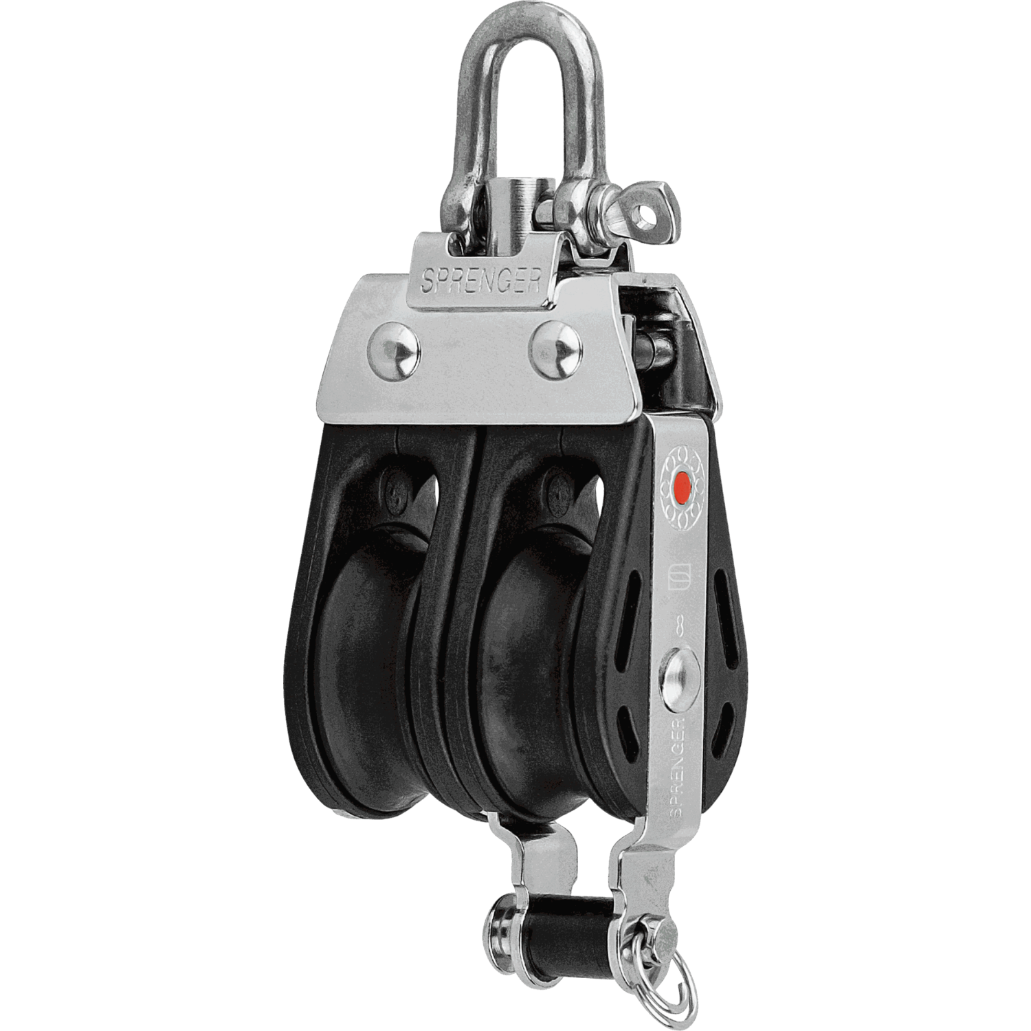 S-Block Kugellager 8 mm - 2 Rollen, Arretierset Hundsfott