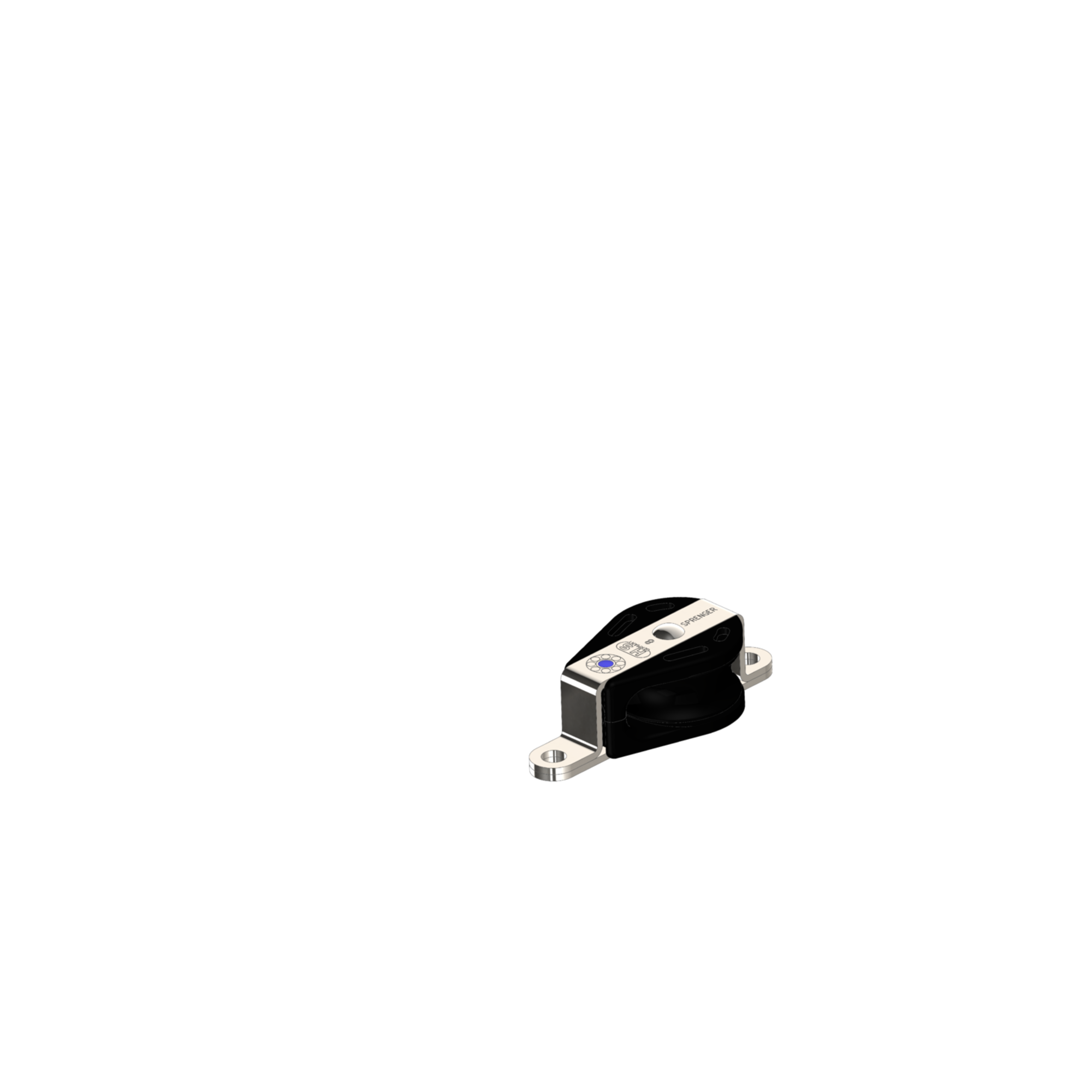 Liegeblock aus der S-Serie Nadellager 8 mm - 1 Rolle